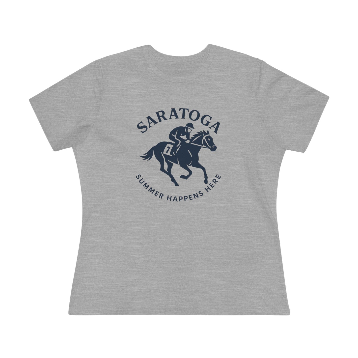 Women's Saratoga Summer Happens Here Semi-Relaxed T-Shirt