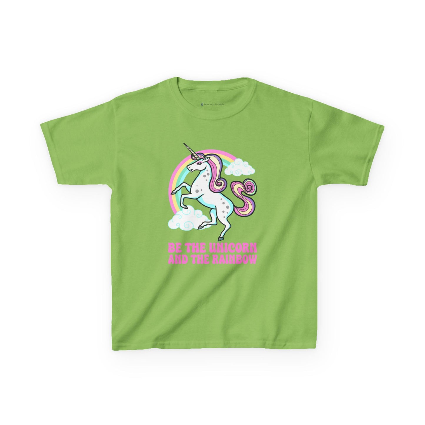 Kids' Be The Unicorn and The Rainbow T-Shirt