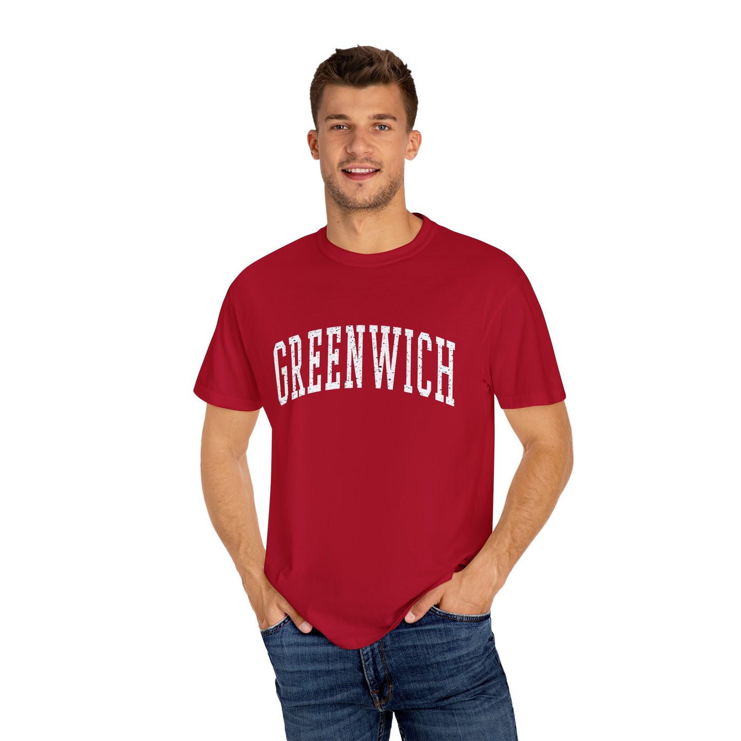 Greenwich CT Classic Block T-shirt