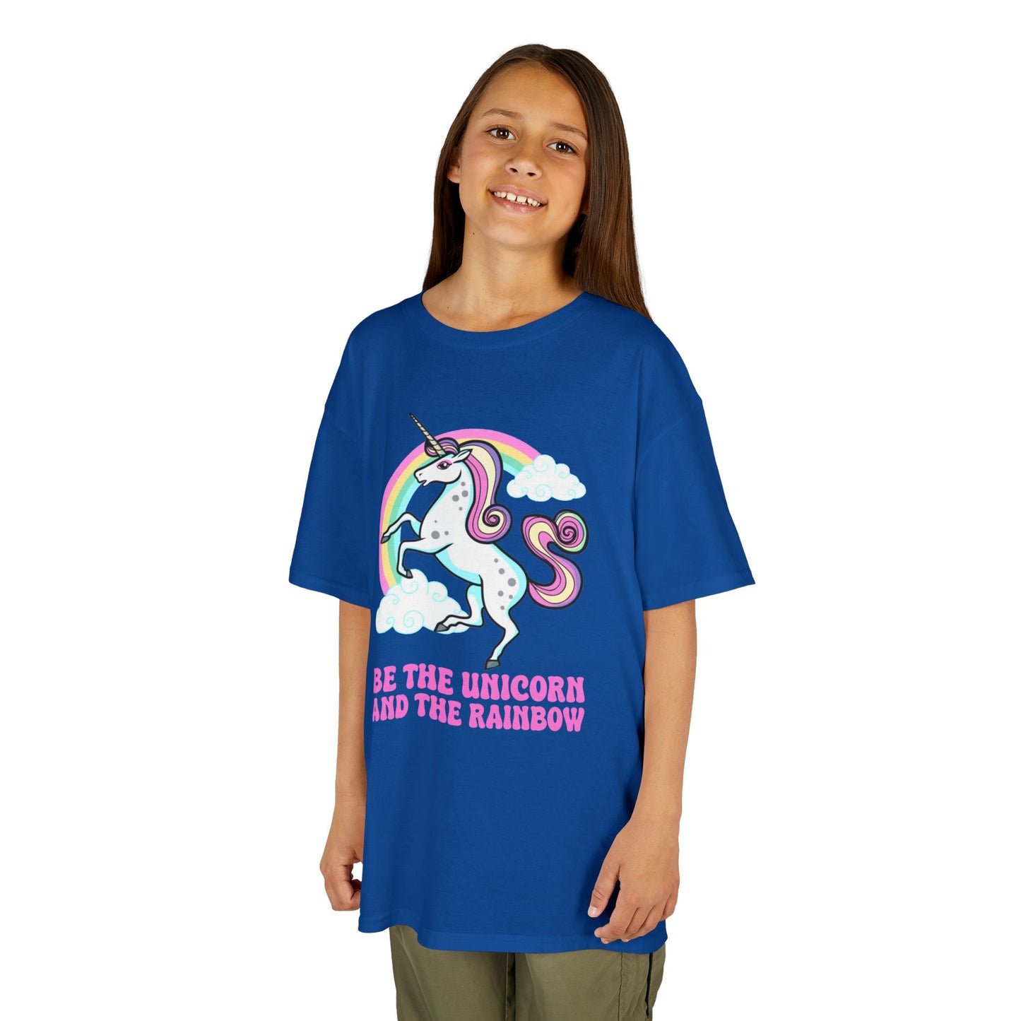 Kids' Be The Unicorn and The Rainbow T-Shirt