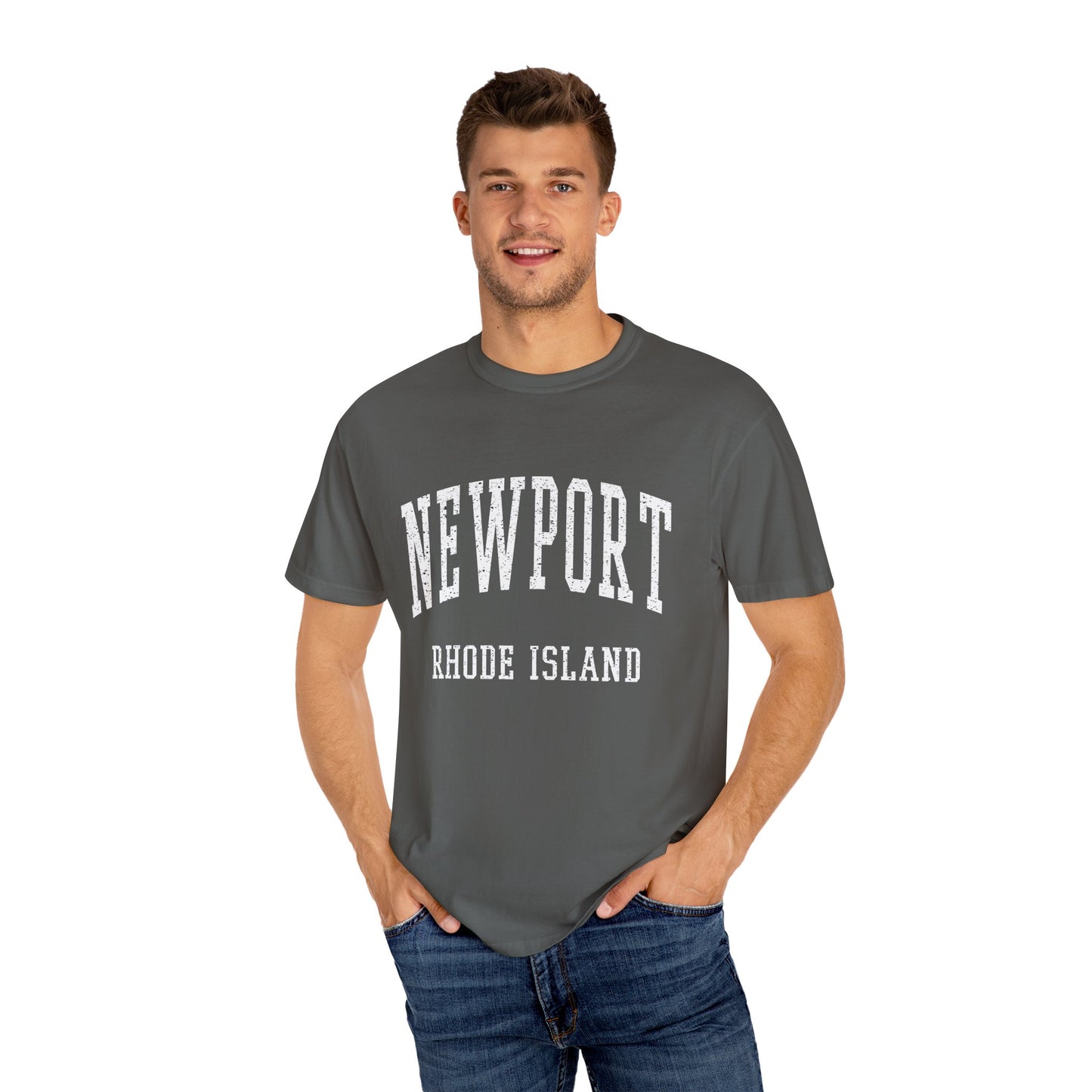 Newport Rhode Island Classic Block T-shirt