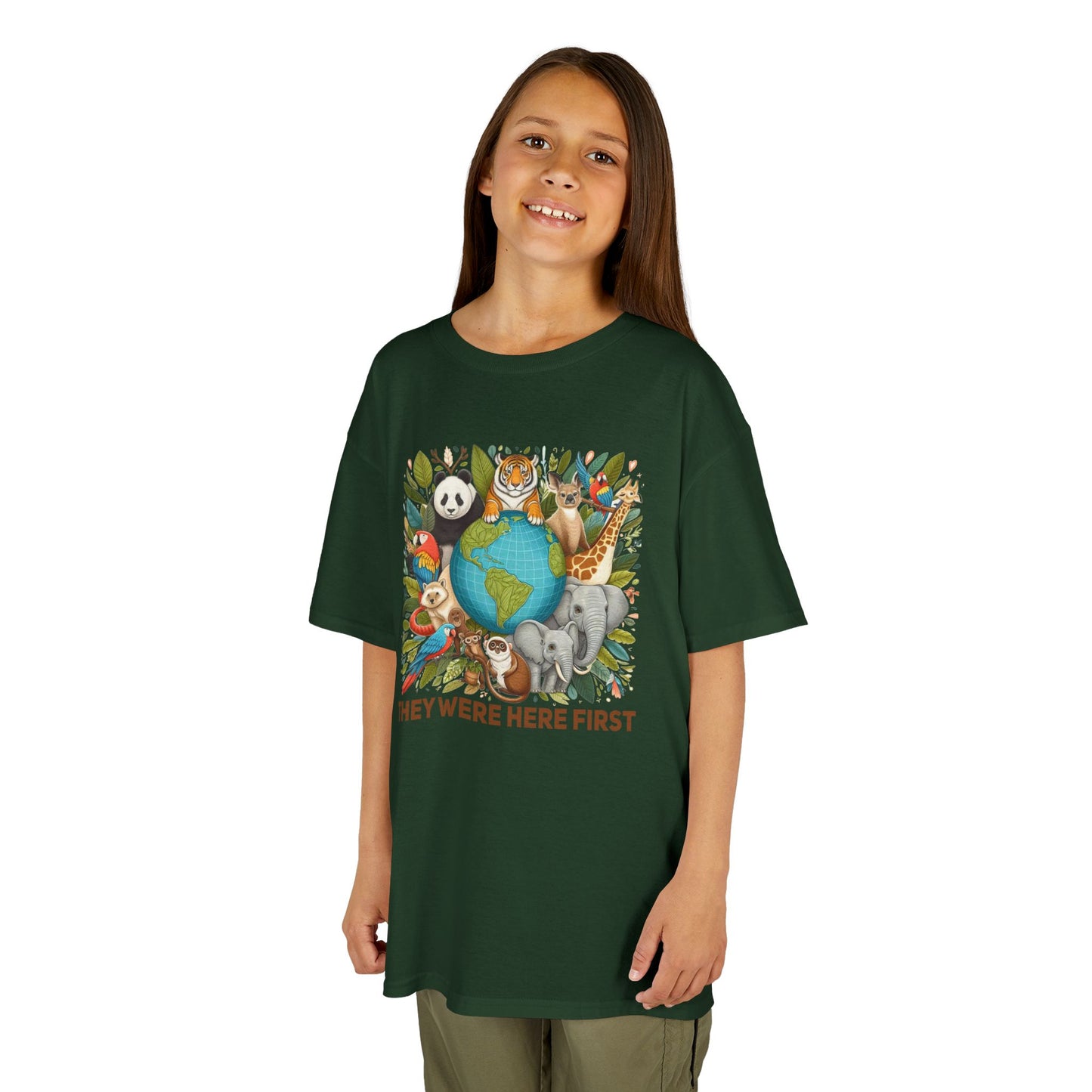 Kids' They Were Here First Animal T-shirt