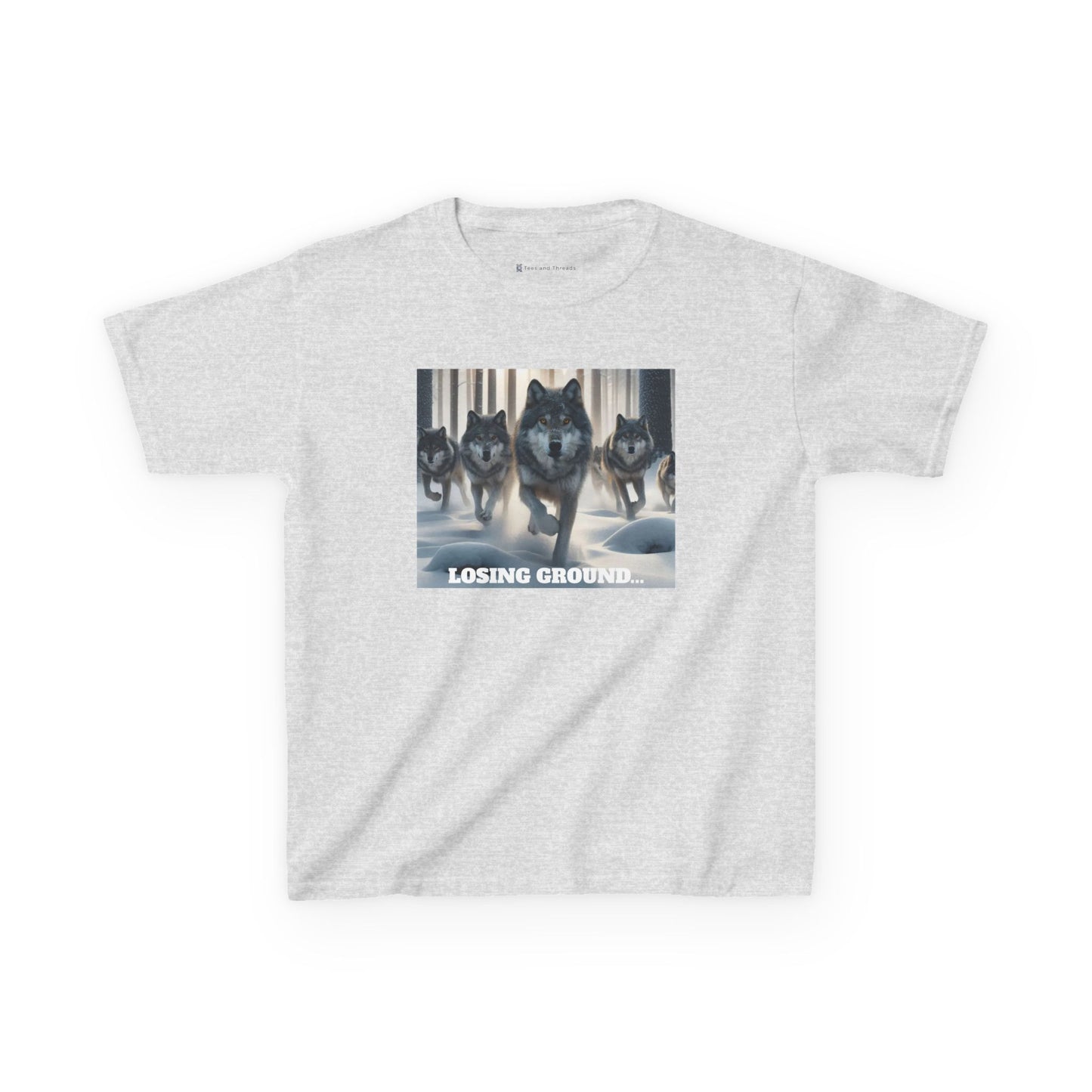Kids' Losing Ground Wolf Pack T-Shirt - 9 colors