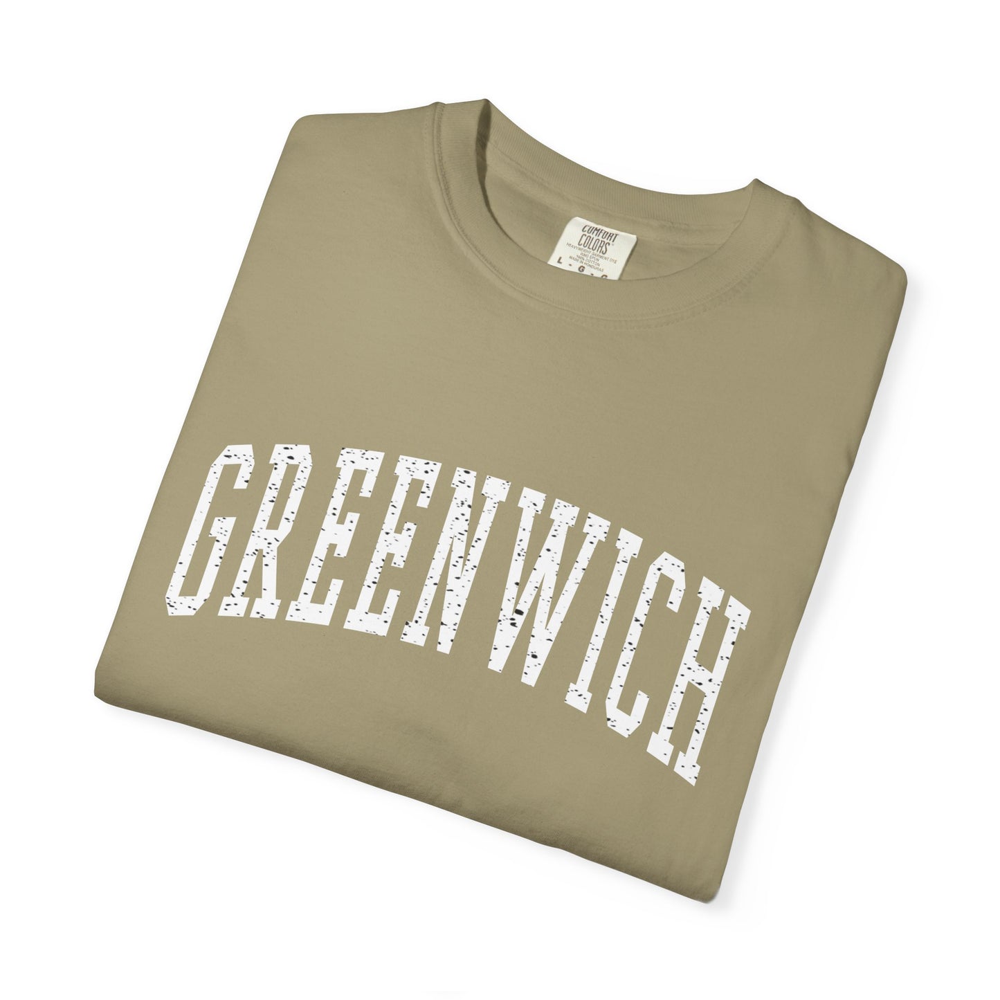 Greenwich CT Classic Block T-shirt