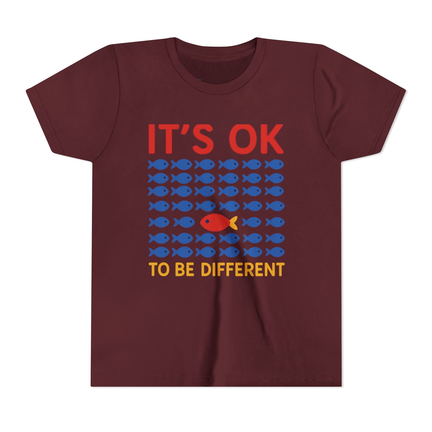 It's OK To Be Different Fishy Friends Kids T-Shirt