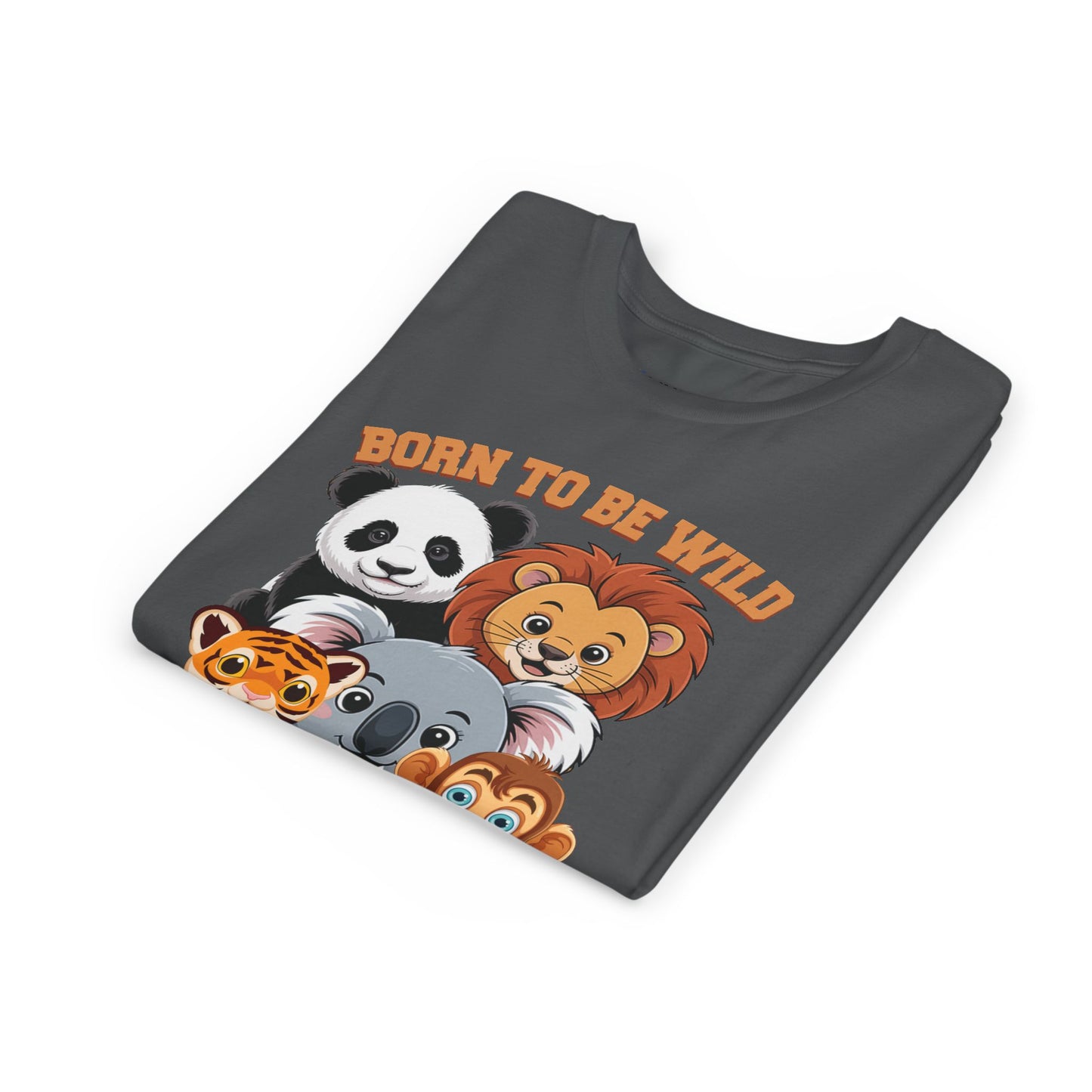 Born to Be Wild Animal Friends Kids T-Shirt
