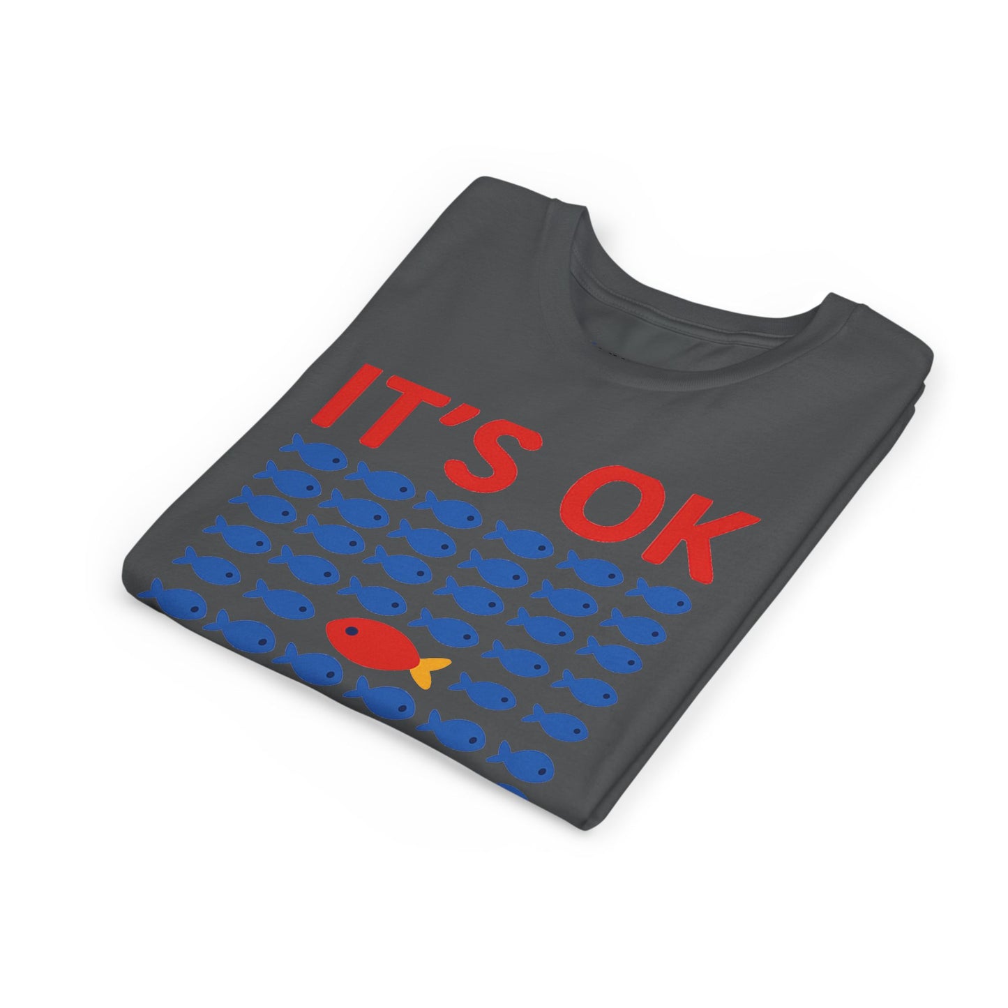 It's OK To Be Different Fishy Friends Kids T-Shirt