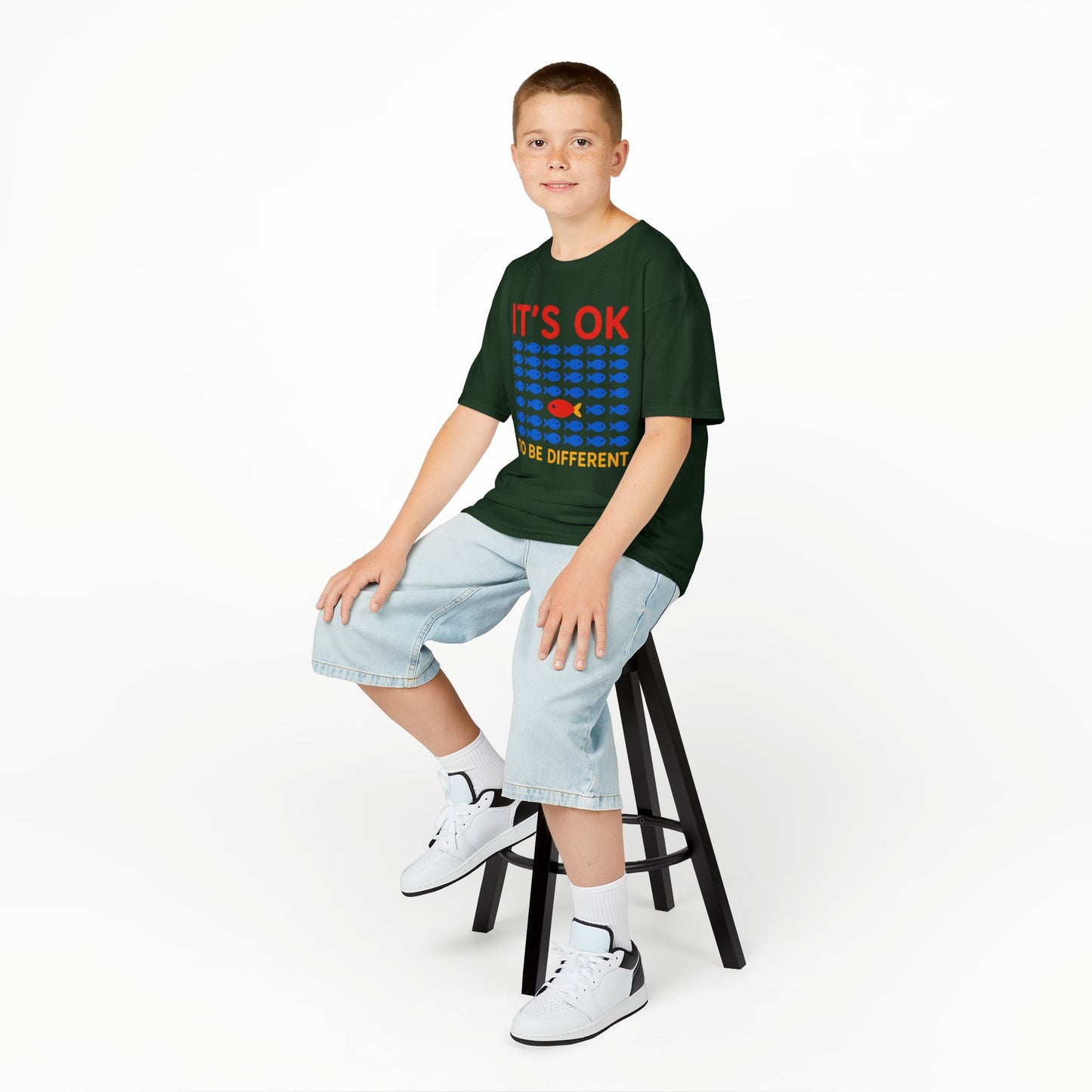 Kids' It's OK To Be Different Fishy Friends T-Shirt