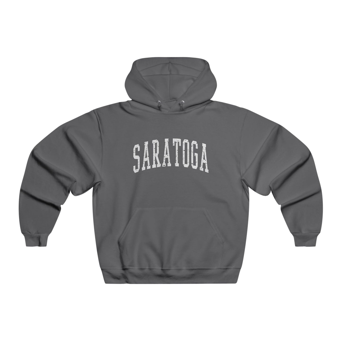 Saratoga Men's Hoodie, Cozy Sweatshirt, Lounge Wear