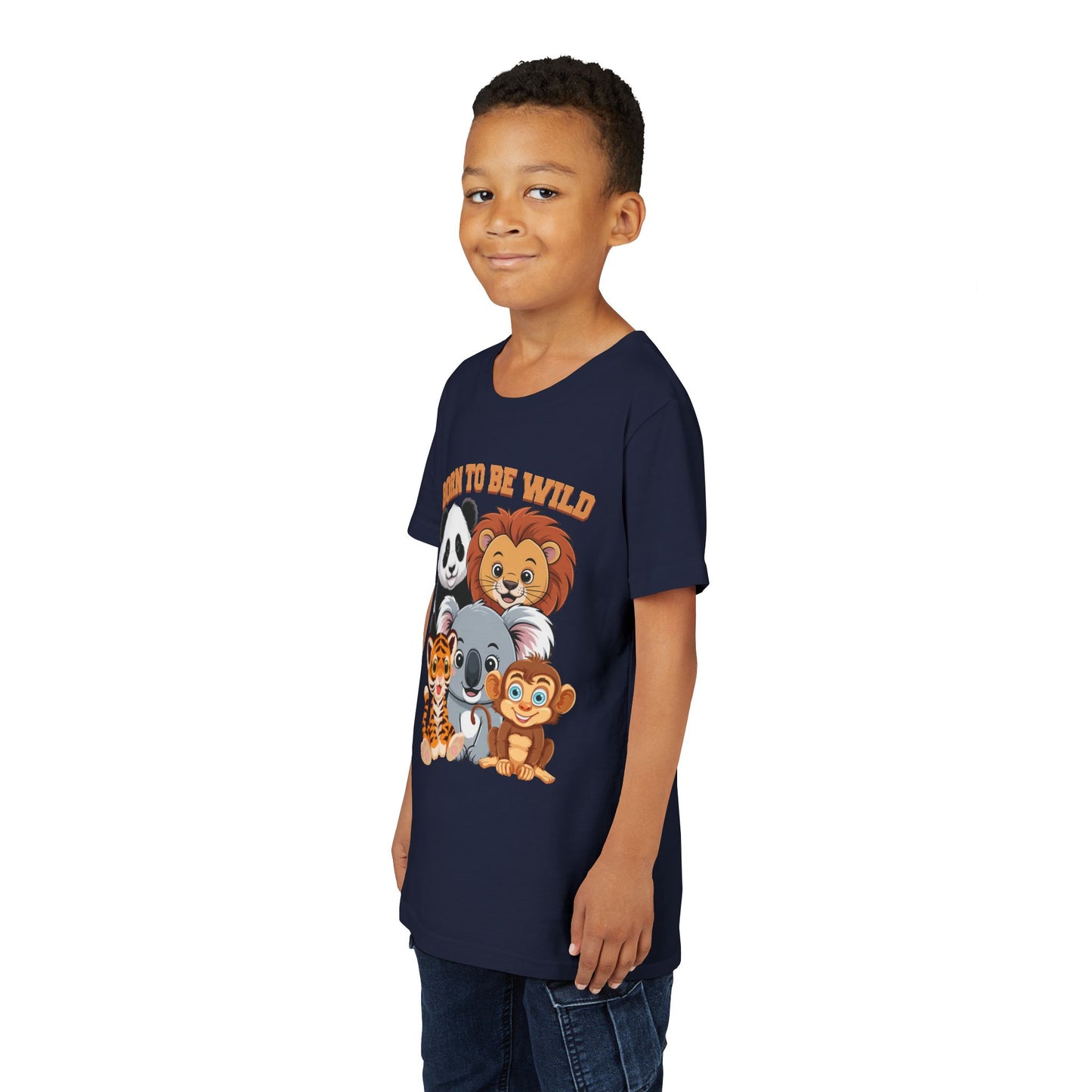 Born to Be Wild Animal Friends Kids T-Shirt
