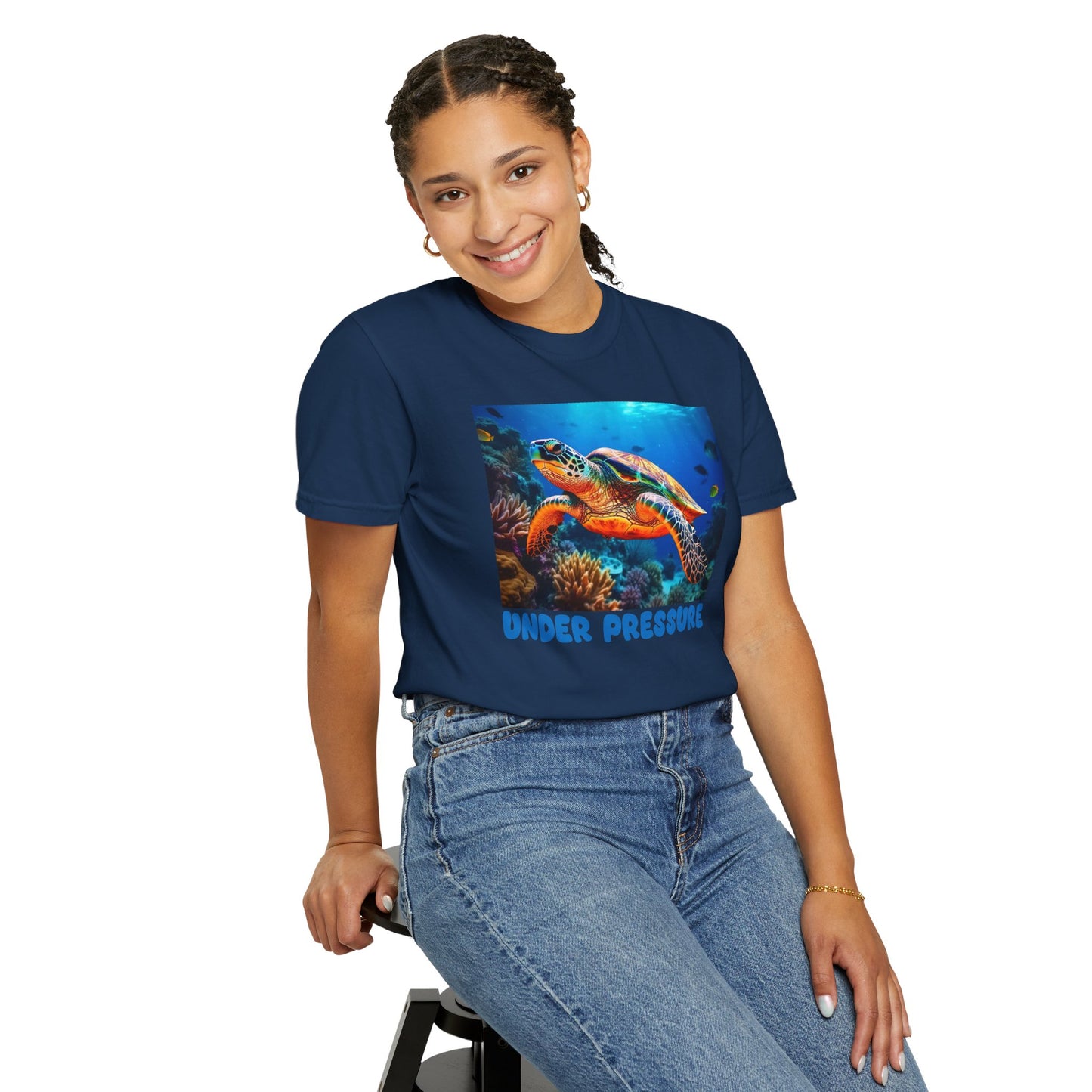 Under Pressure Sea Turtle T-Shirt - 16 colors