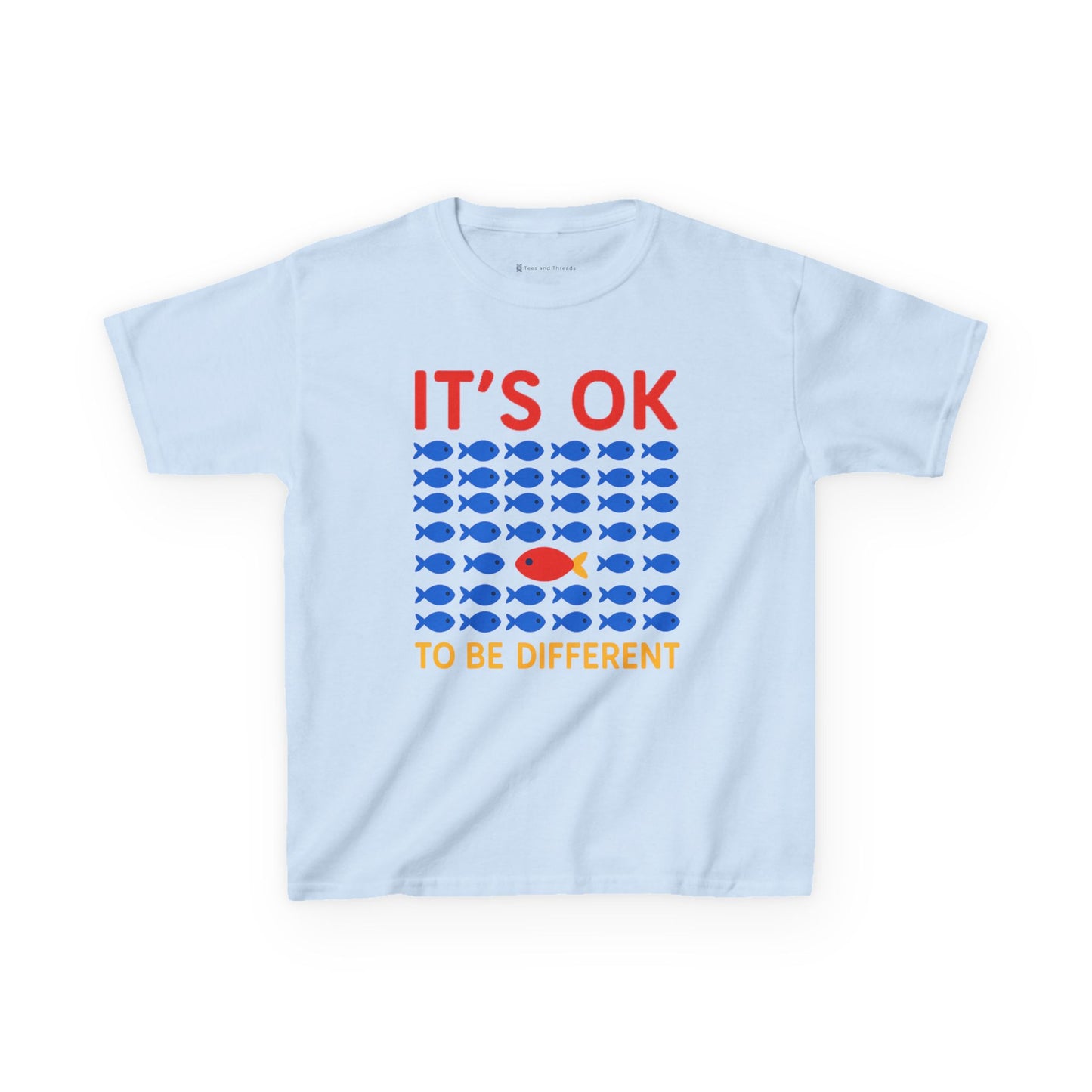 Kids' It's OK To Be Different Fishy Friends T-Shirt