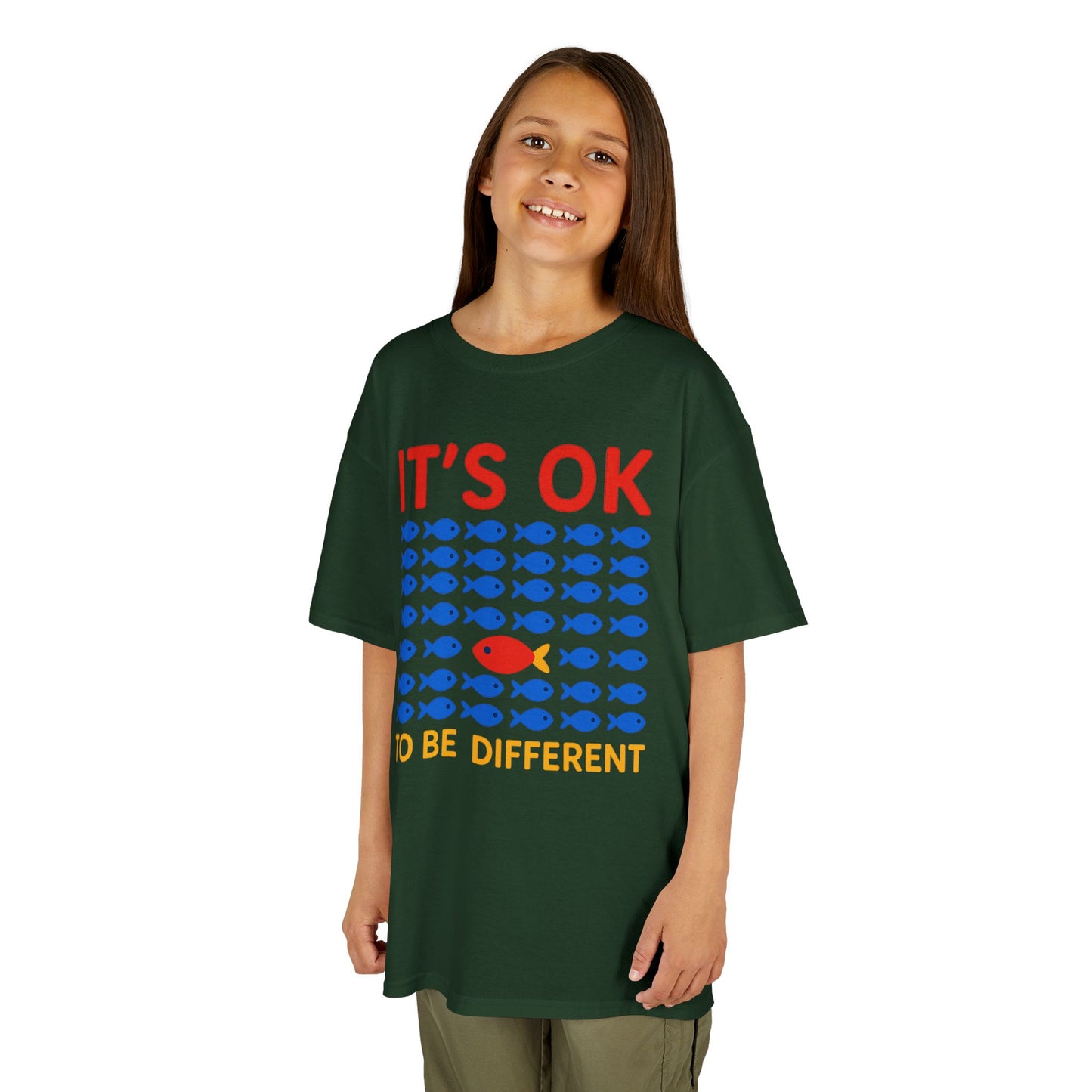 Kids' It's OK To Be Different Fishy Friends T-Shirt