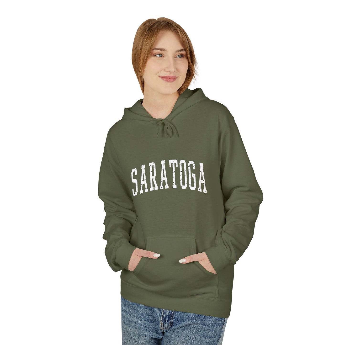 Saratoga Fleece Hoodie - Unisex Sweatshirt for Casual Comfort
