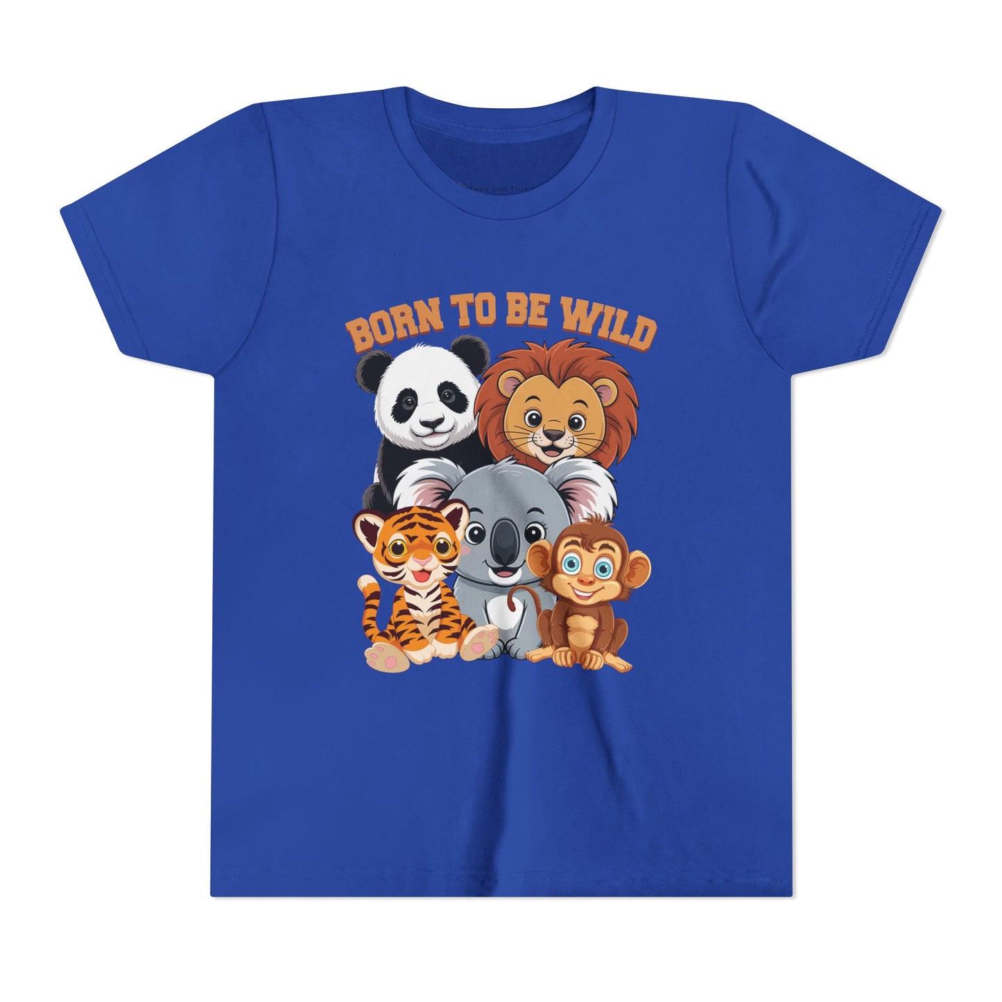 Born to Be Wild Animal Friends Kids T-Shirt
