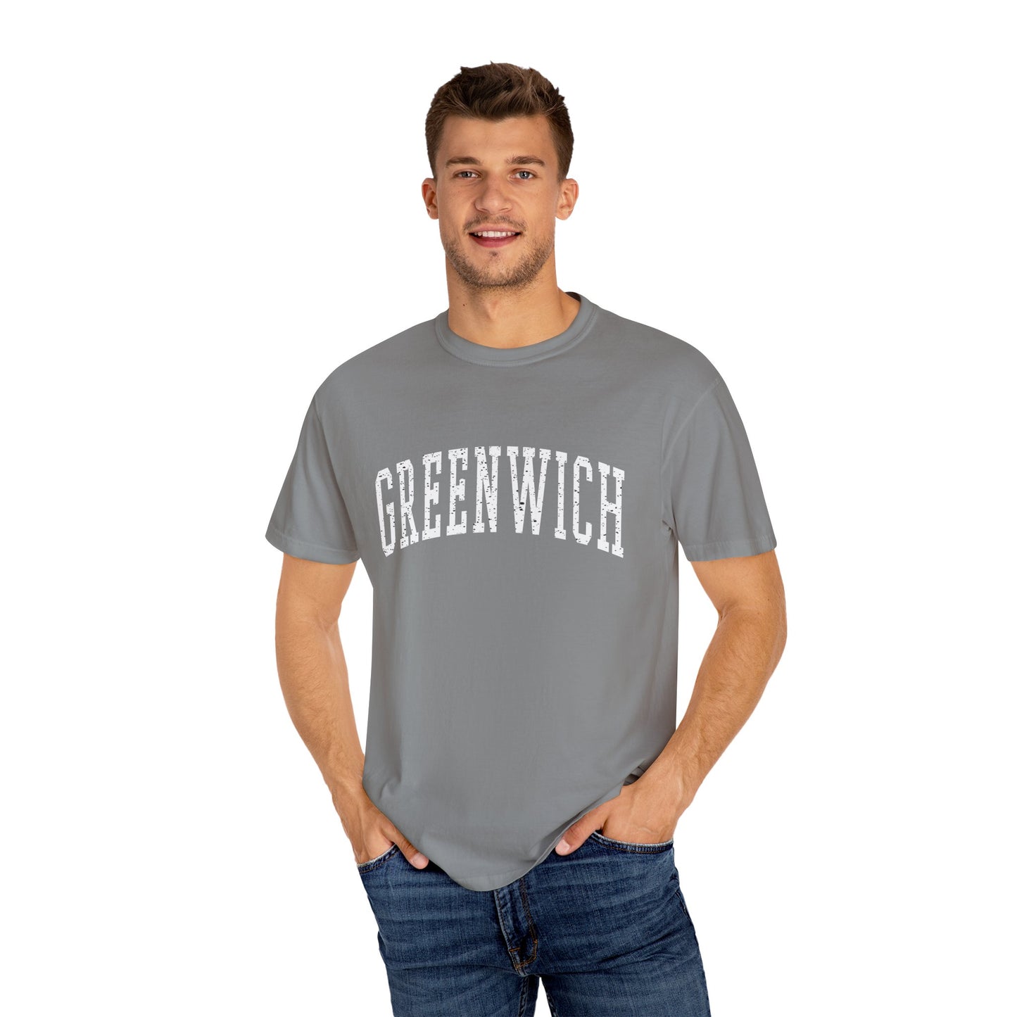 Greenwich CT Classic Block T-shirt