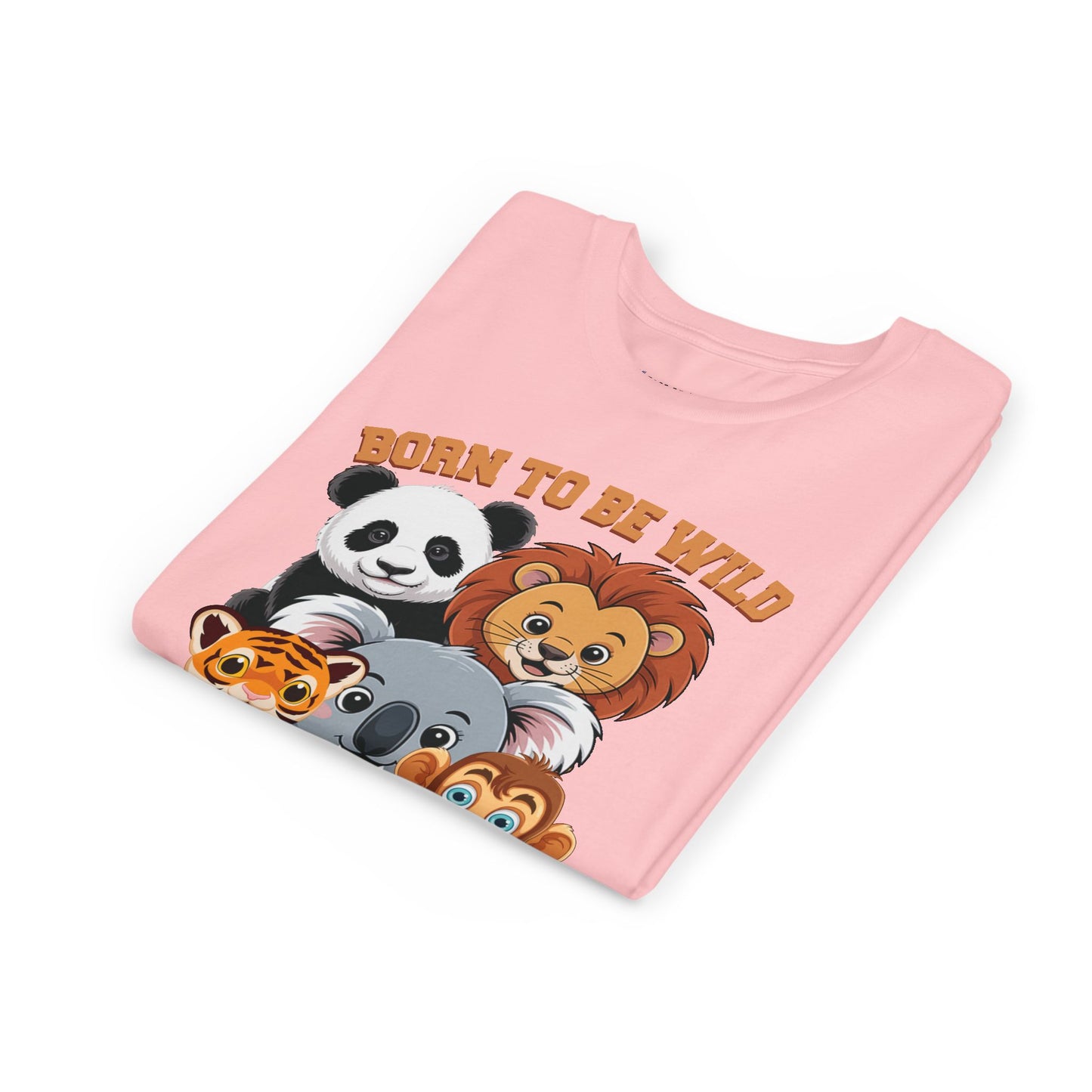 Born to Be Wild Animal Friends Kids T-Shirt