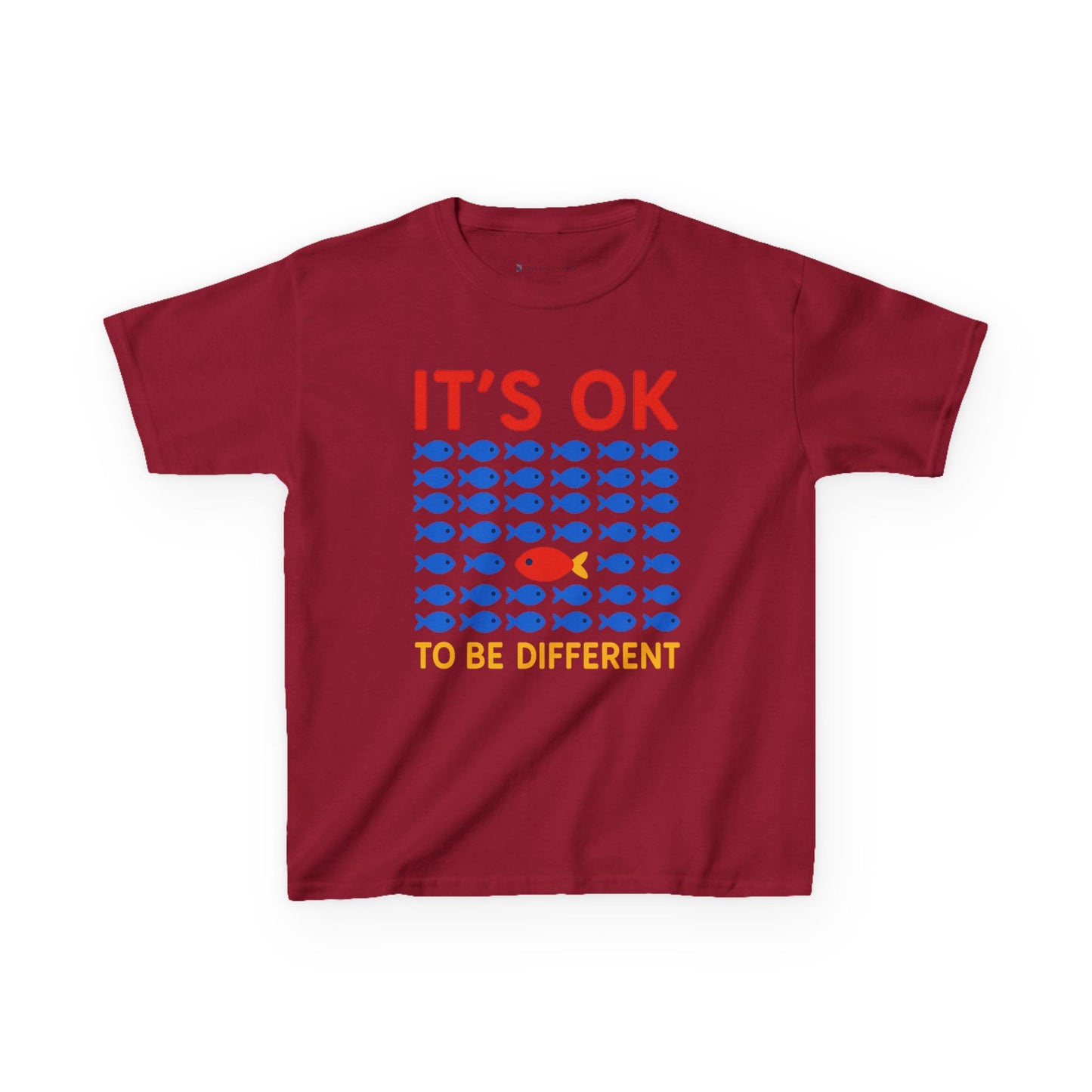 Kids' It's OK To Be Different Fishy Friends T-Shirt