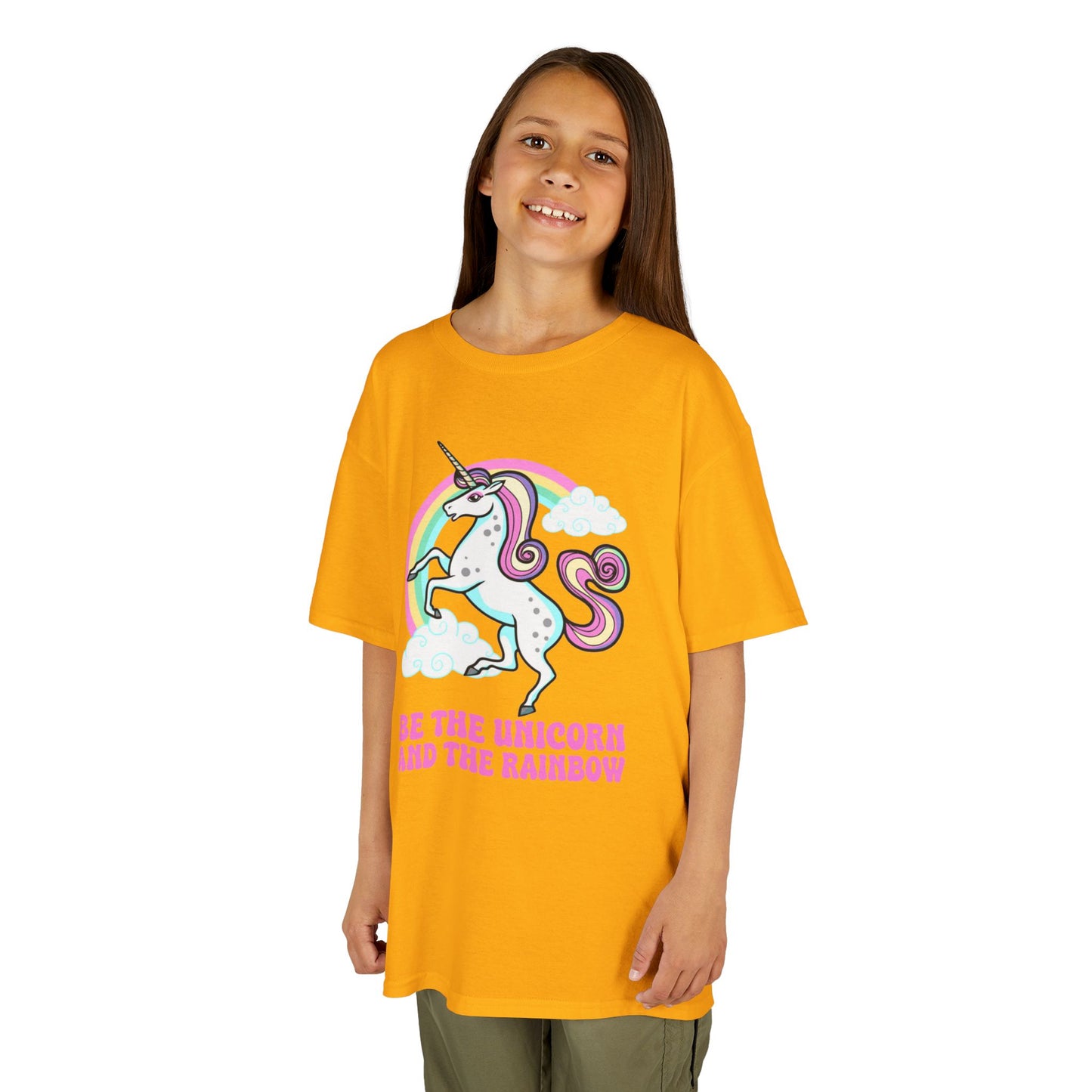 Kids' Be The Unicorn and The Rainbow T-Shirt