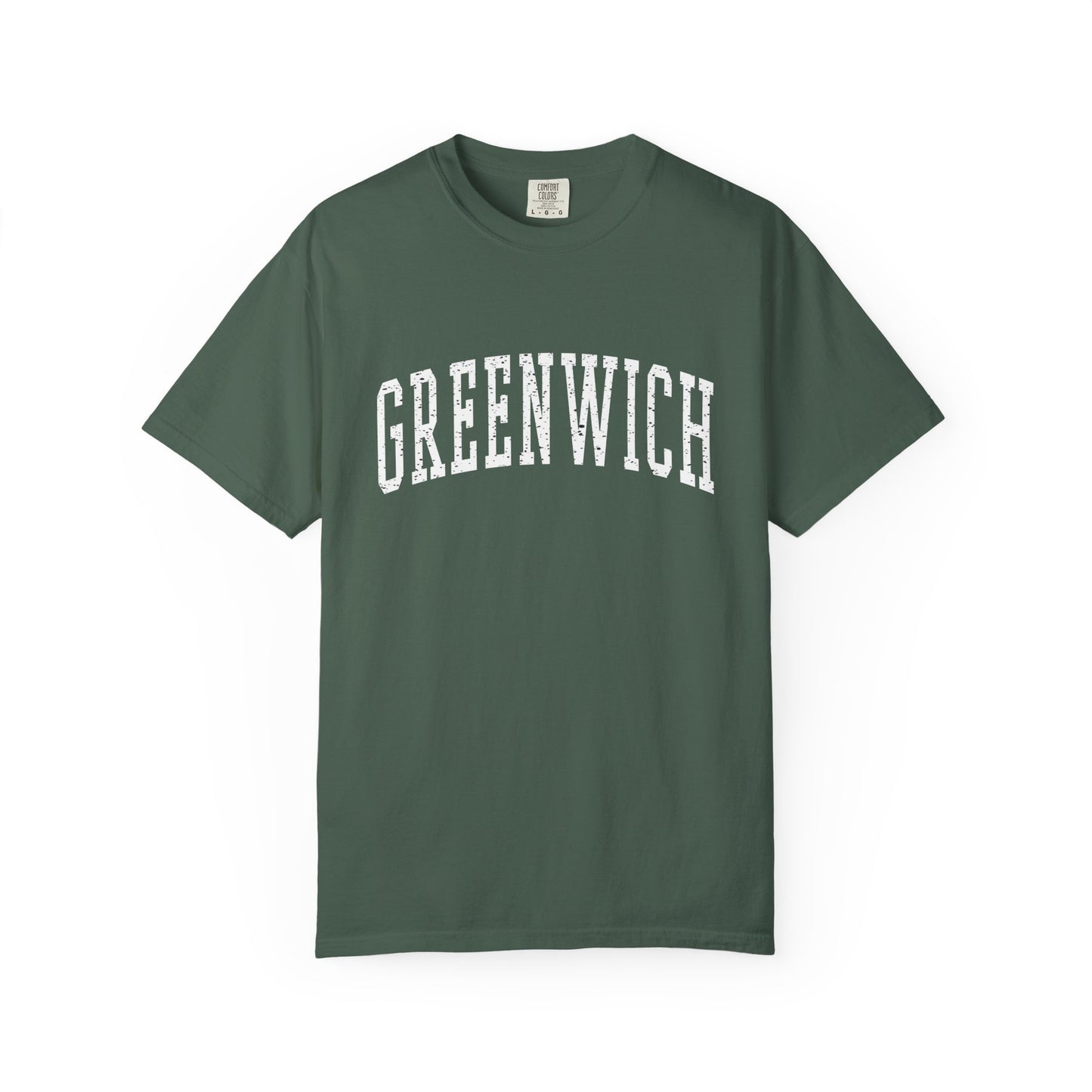 Greenwich CT Classic Block T-shirt