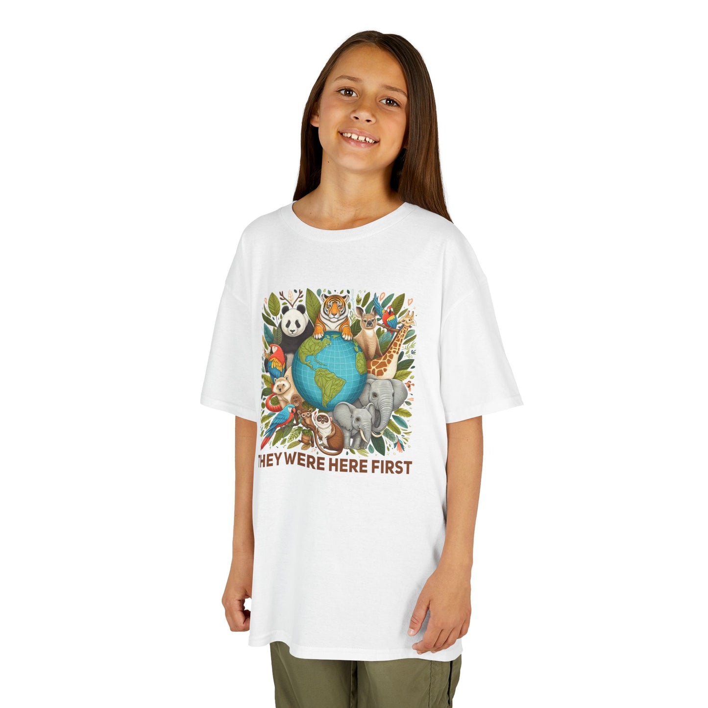 Kids' They Were Here First Animal T-shirt