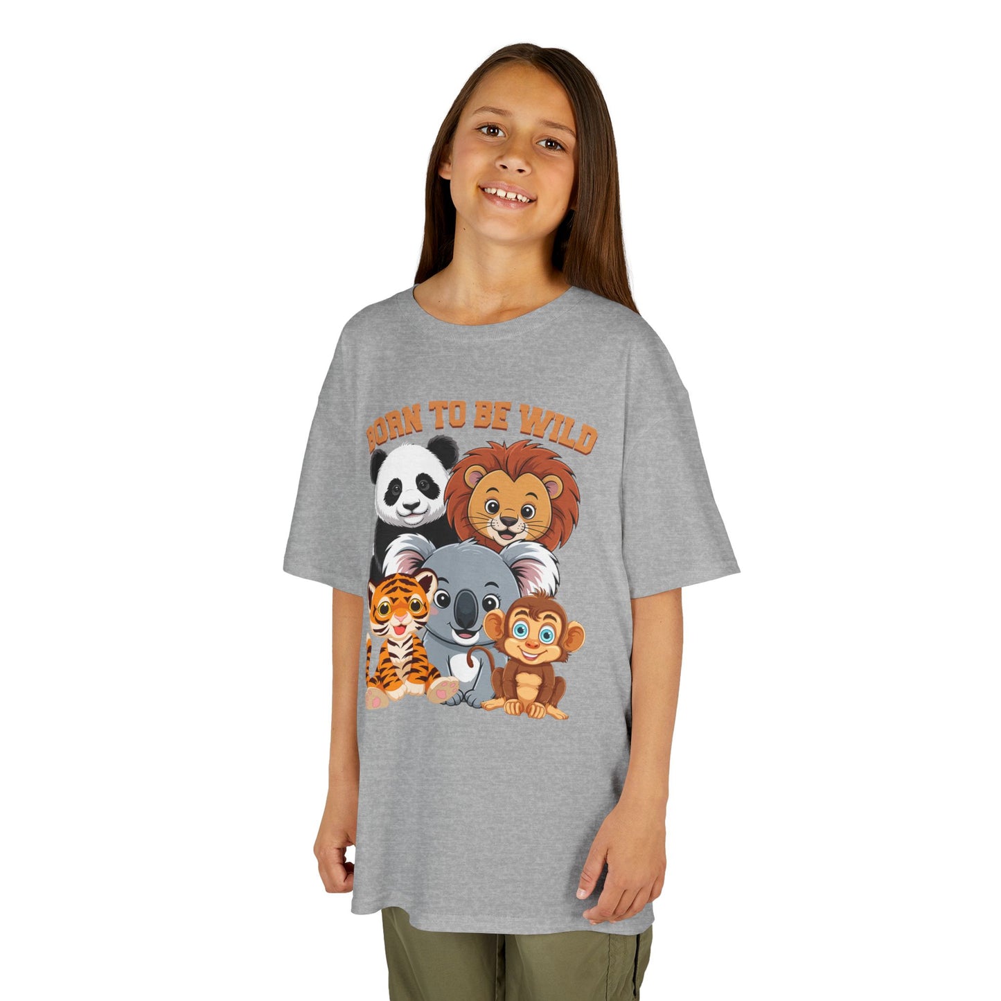 Kids' Born to Be Wild Animal Friends T-Shirt