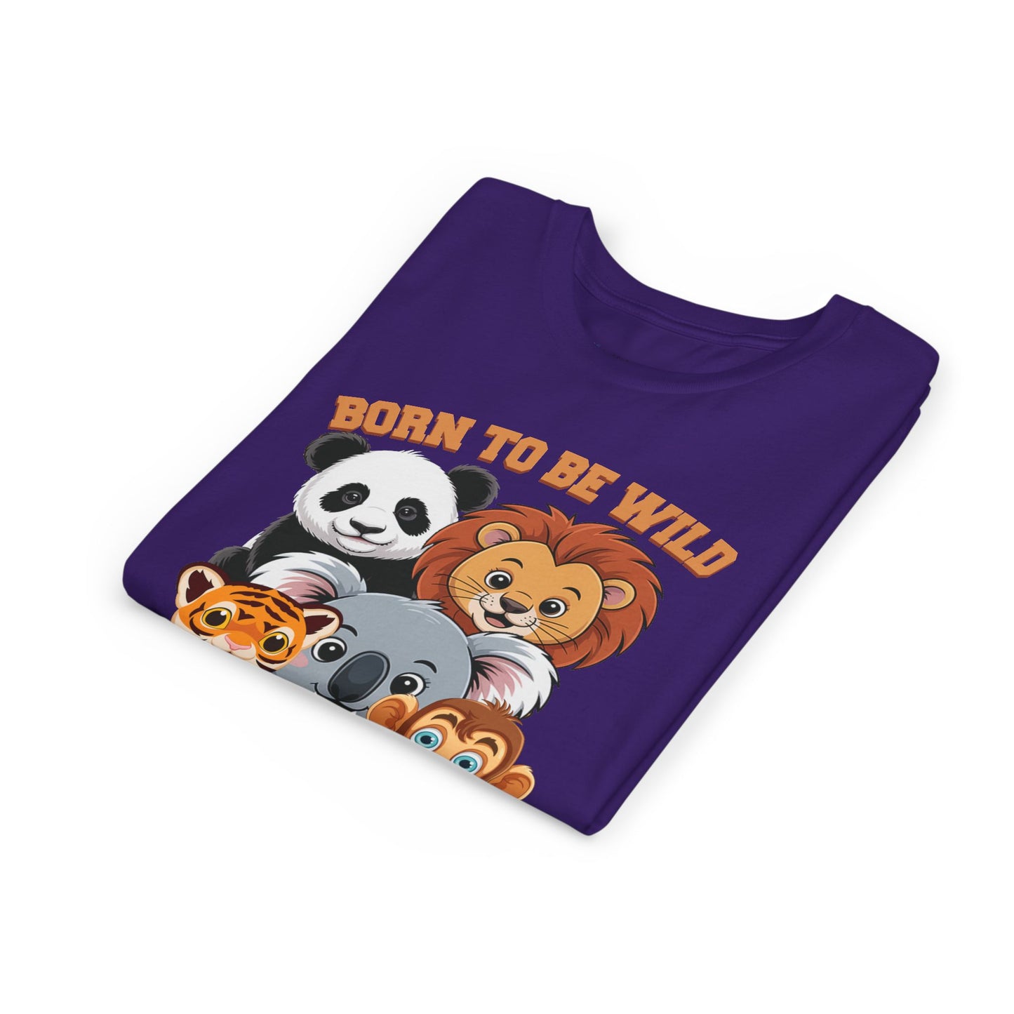 Born to Be Wild Animal Friends Kids T-Shirt