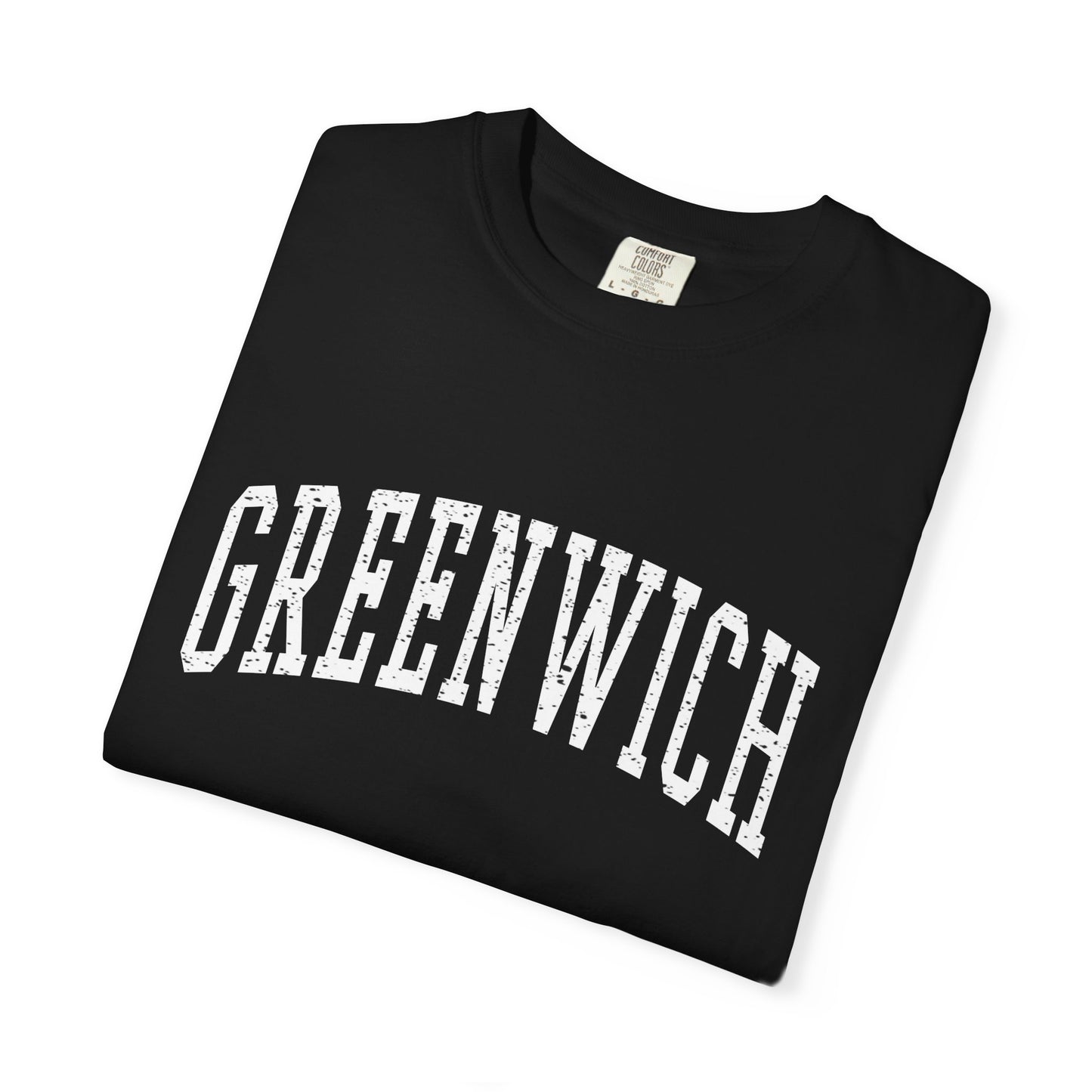 Greenwich CT Classic Block T-shirt