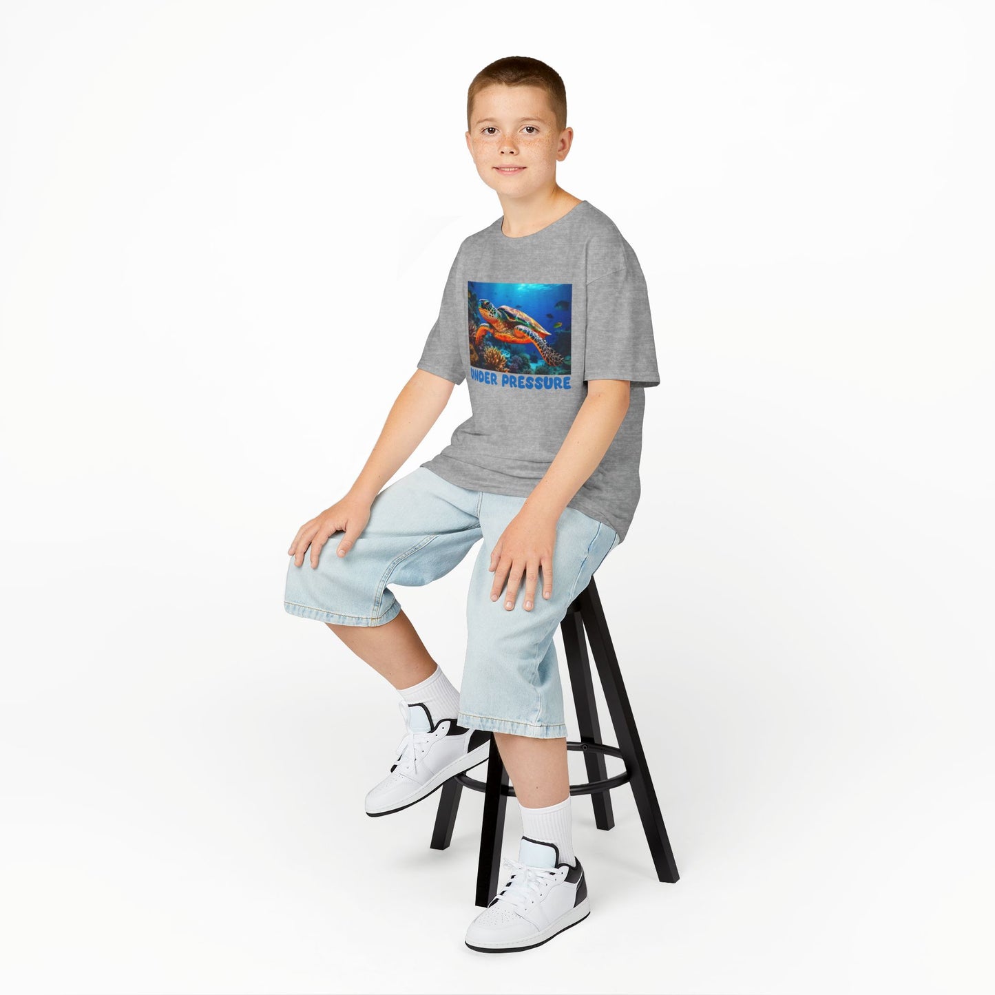 Kids' Under Pressure Sea Turtle T-shirt