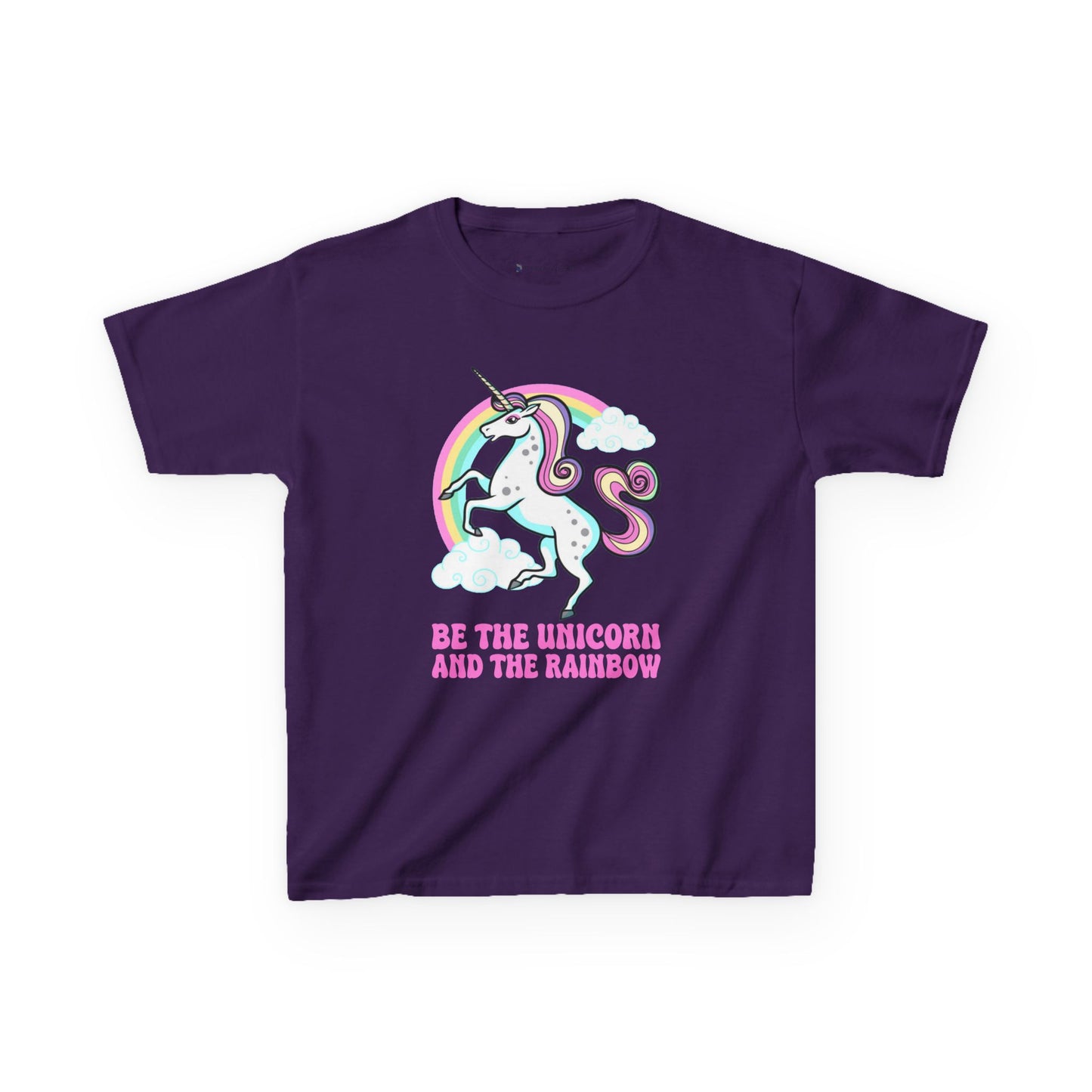 Kids' Be The Unicorn and The Rainbow T-Shirt
