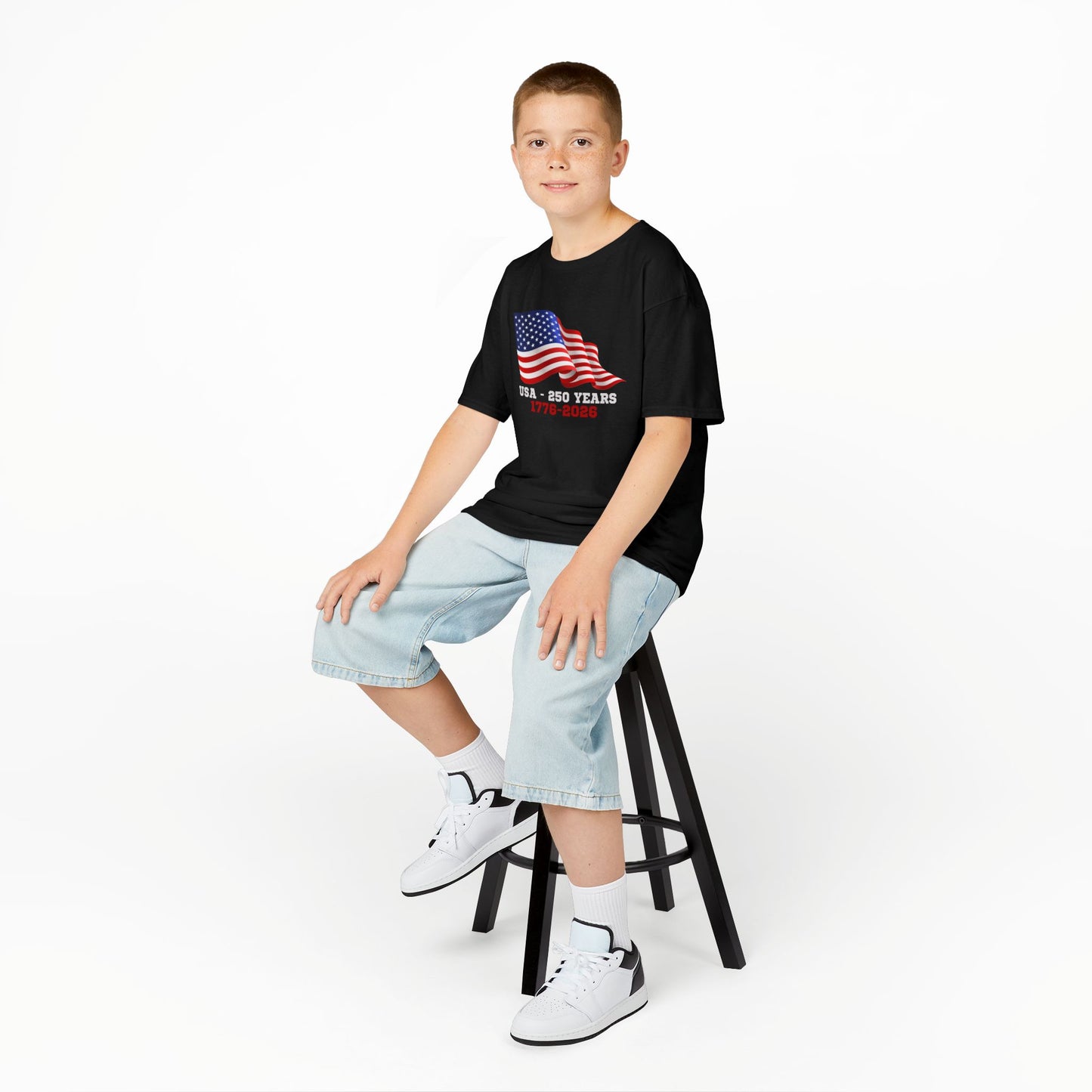 Kids' USA 250 Years Birthday 1776-2026 T-shirt