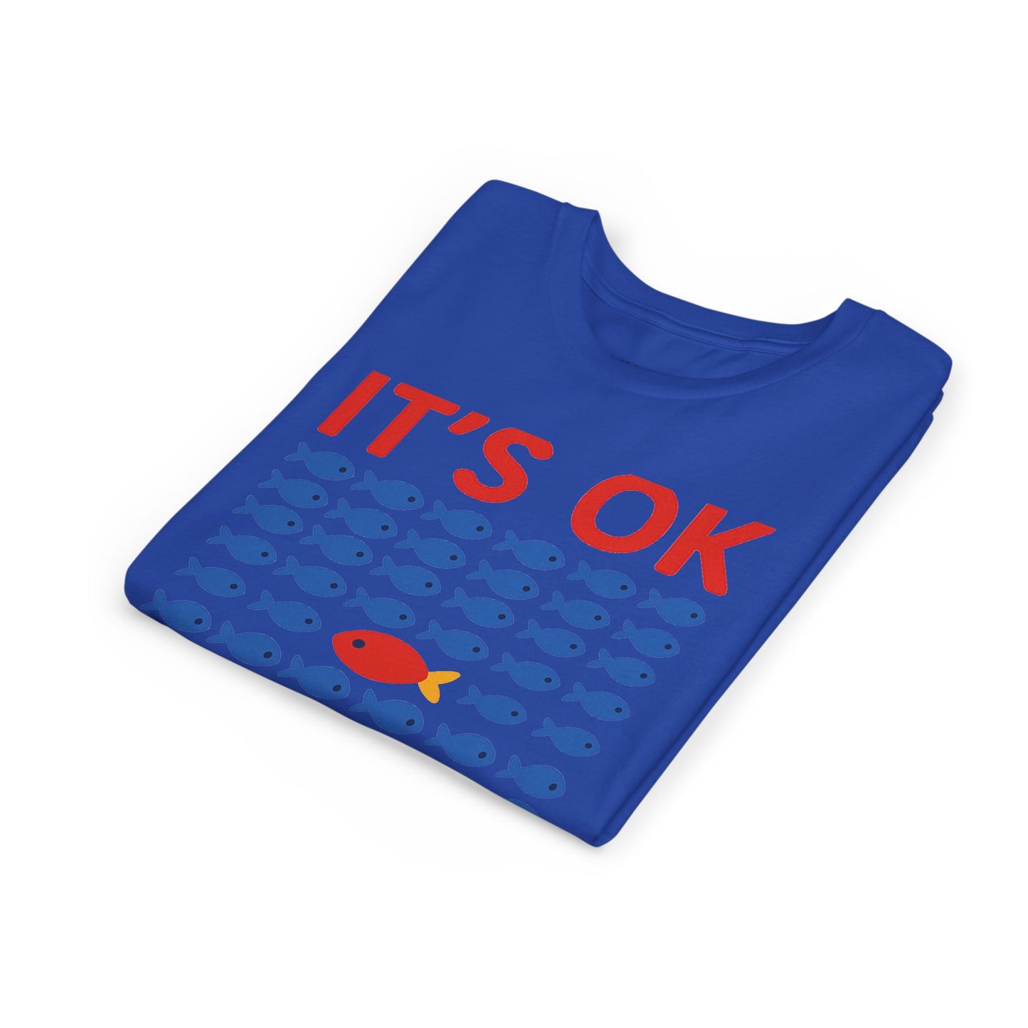 It's OK To Be Different Fishy Friends Kids T-Shirt