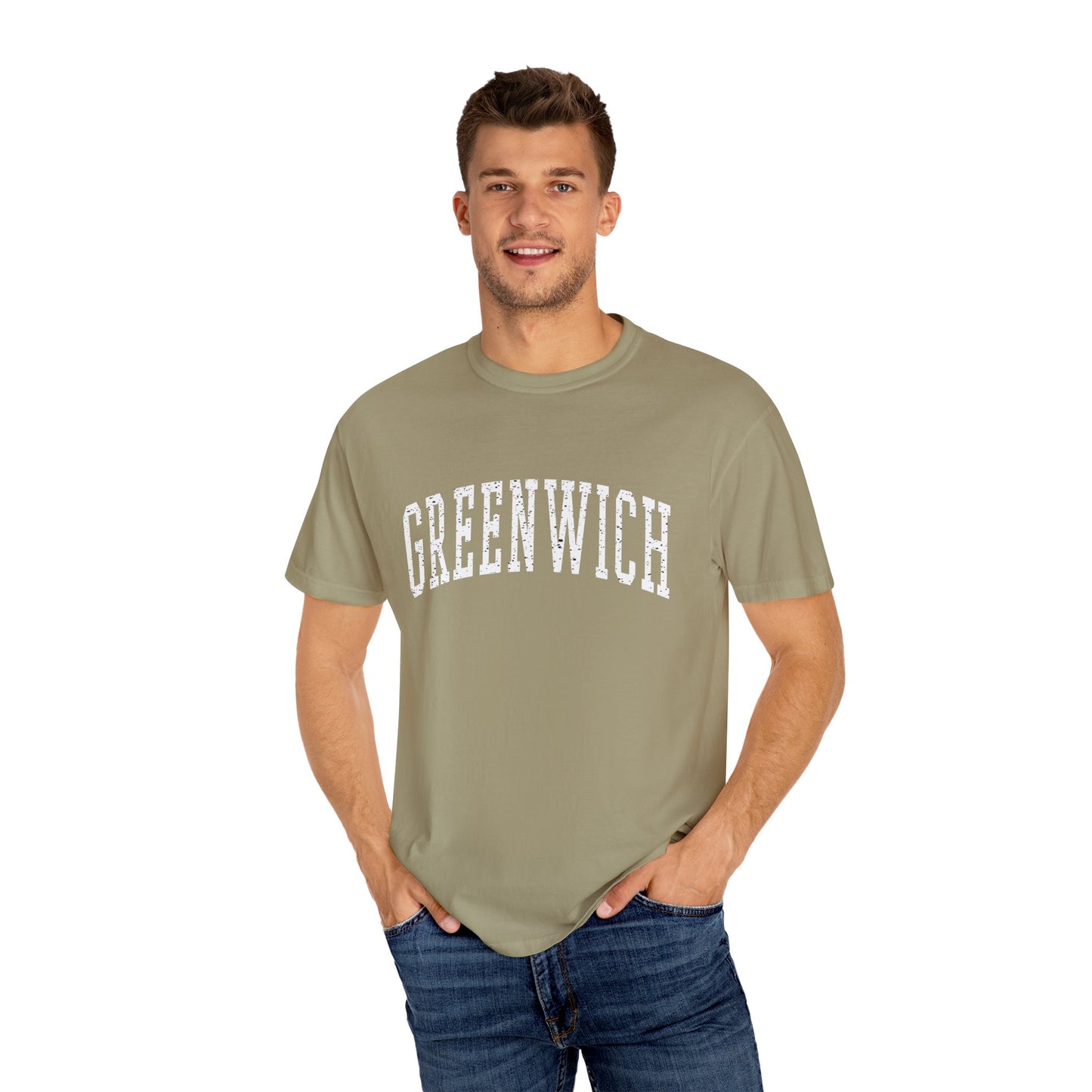 Greenwich CT Classic Block T-shirt