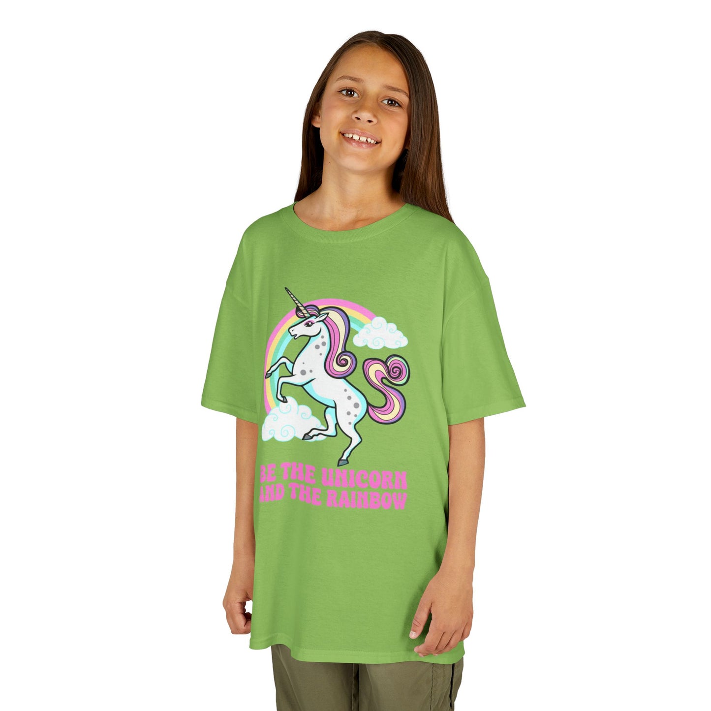Kids' Be The Unicorn and The Rainbow T-Shirt