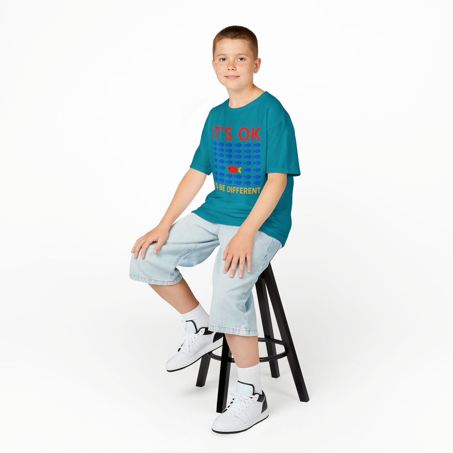 Kids' It's OK To Be Different Fishy Friends T-Shirt