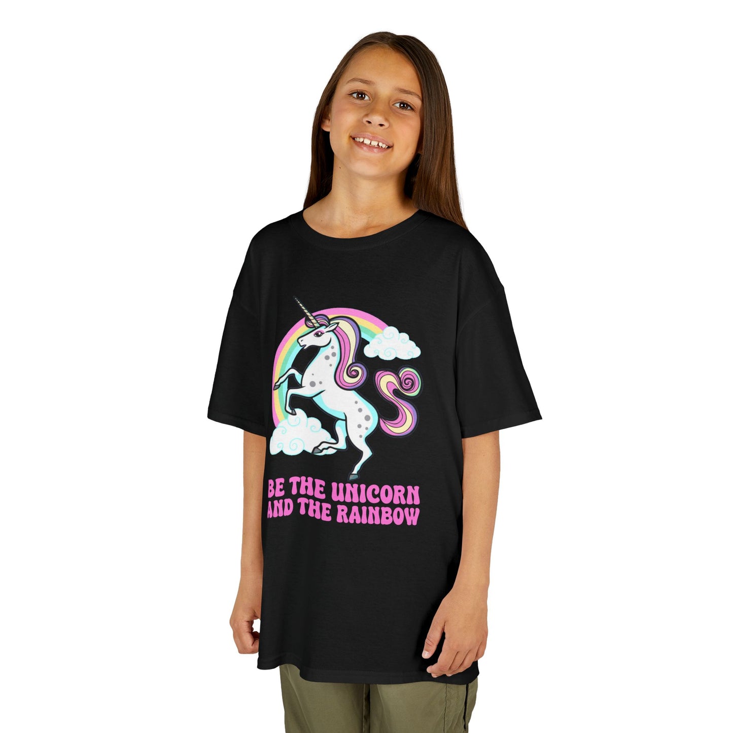 Kids' Be The Unicorn and The Rainbow T-Shirt