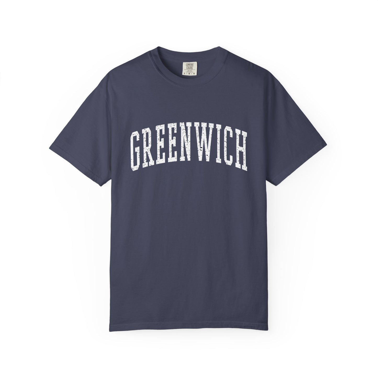 Greenwich CT Classic Block T-shirt