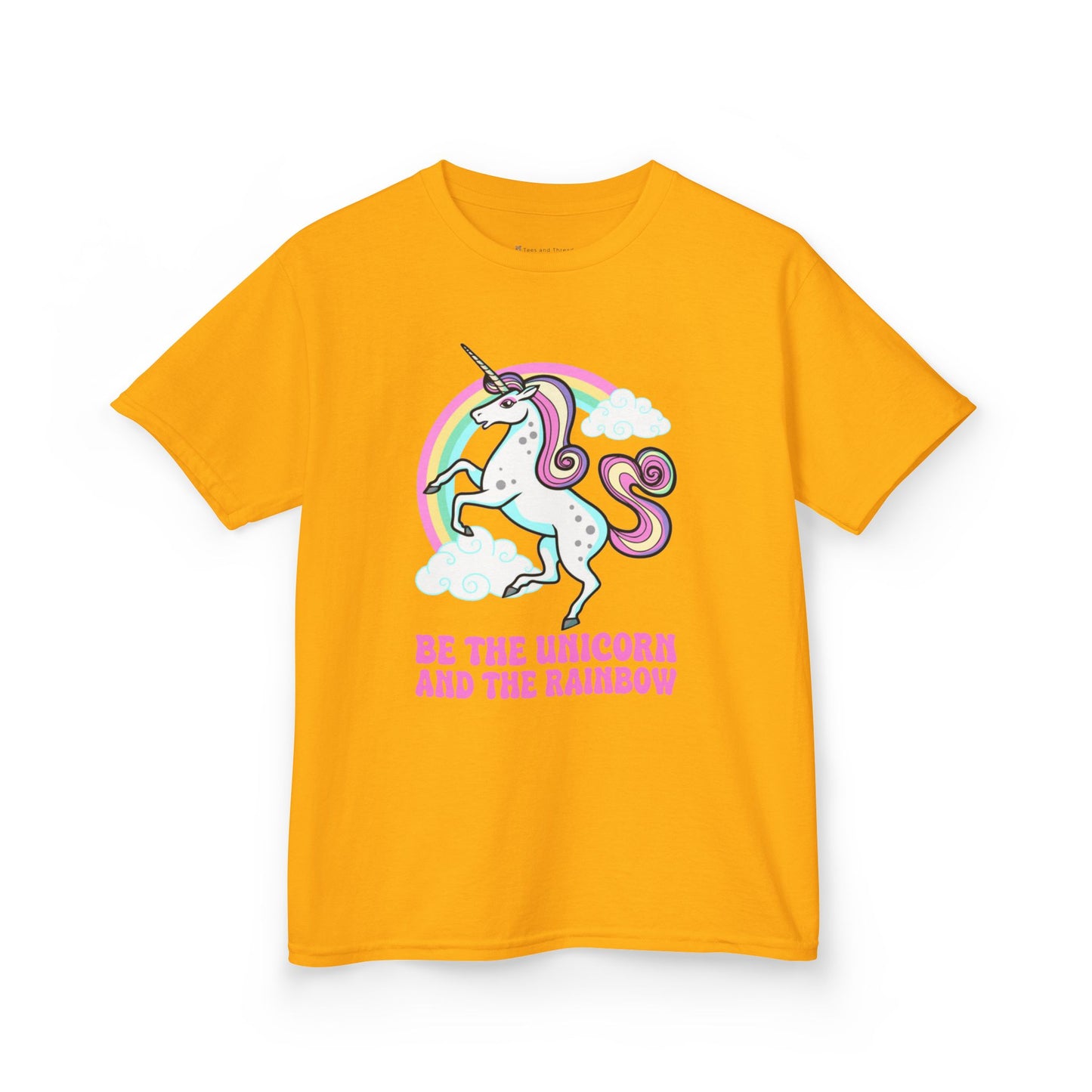 Kids' Be The Unicorn and The Rainbow T-Shirt