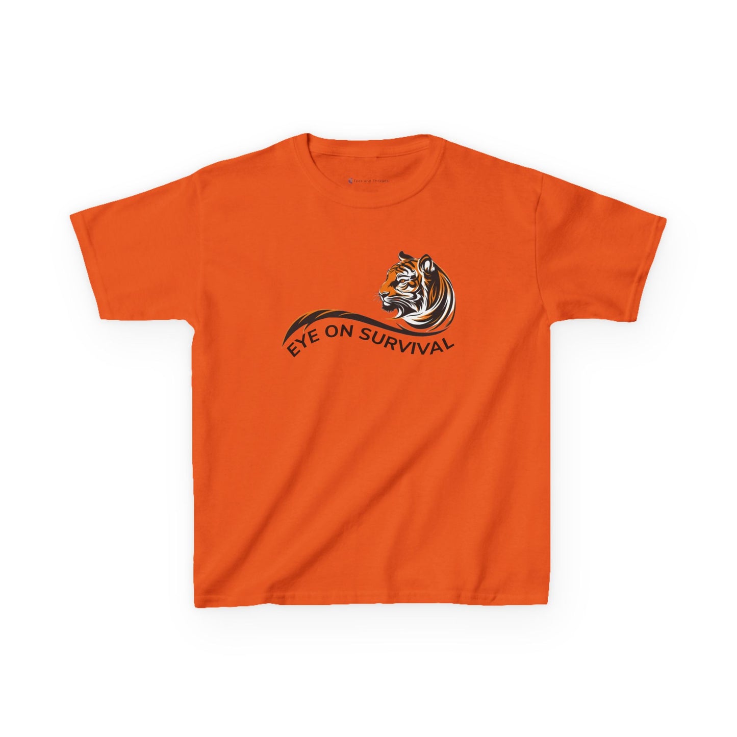 Kids' Eye on Survival Tiger T-shirt - 12 colors