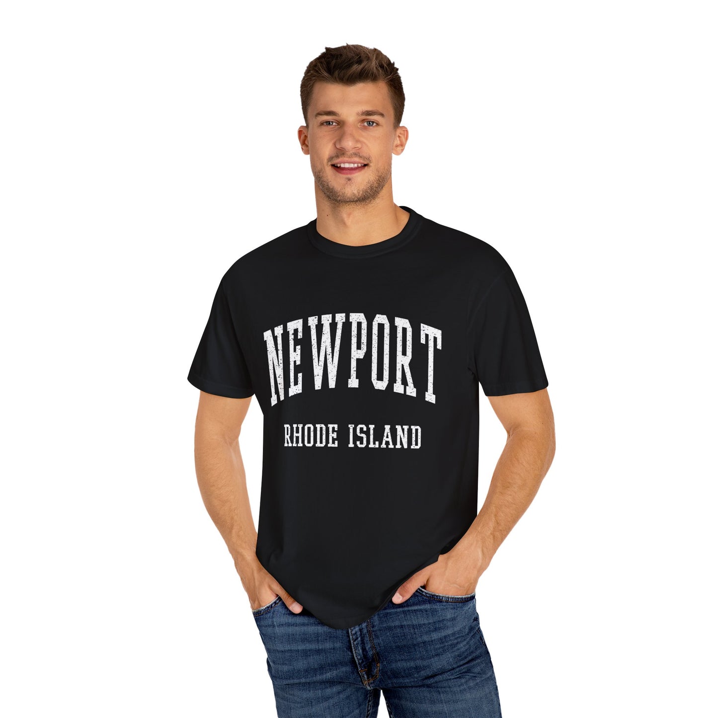 Newport Rhode Island Classic Block T-shirt