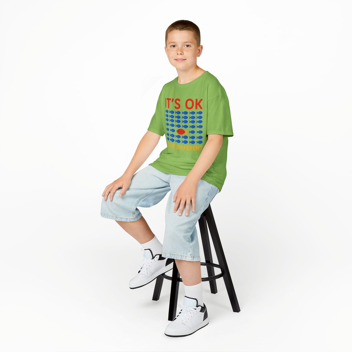 Kids' It's OK To Be Different Fishy Friends T-Shirt