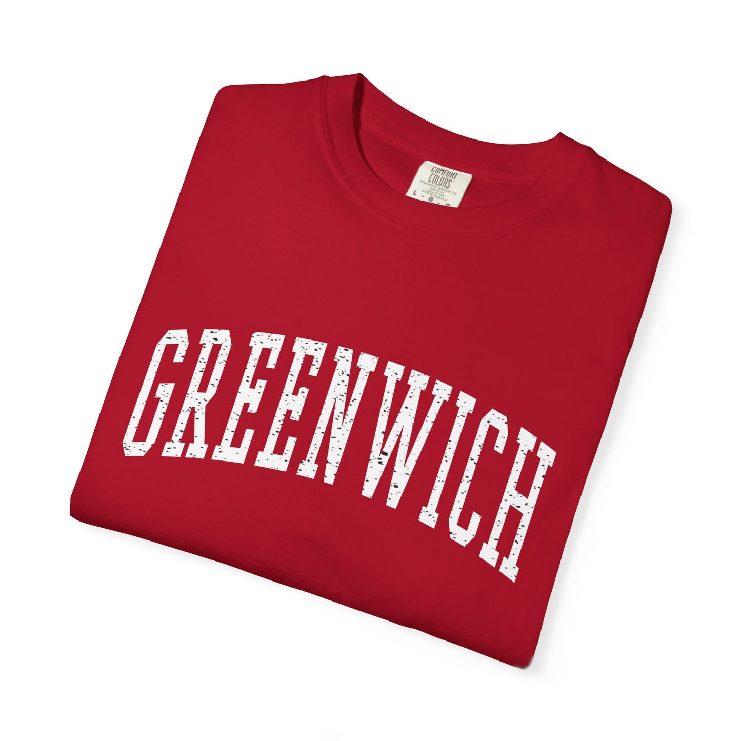 Greenwich CT Classic Block T-shirt