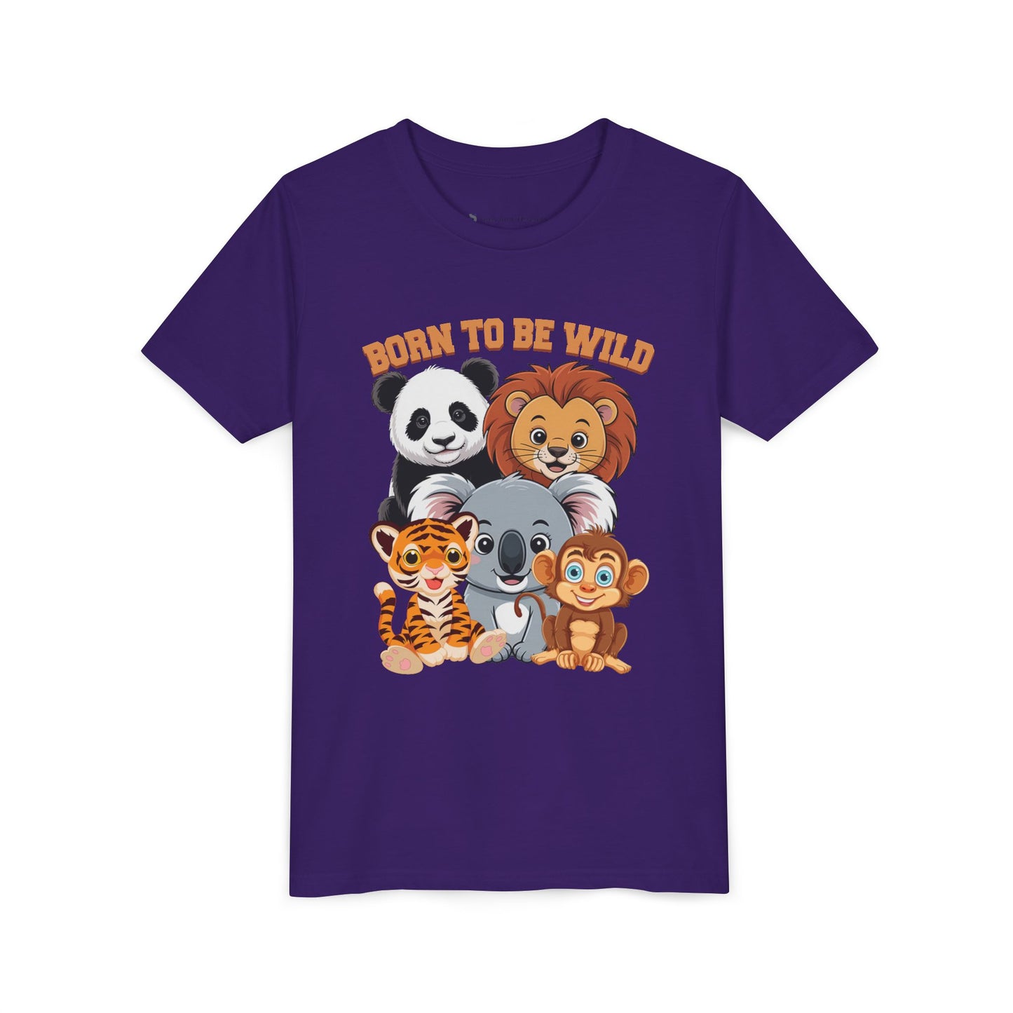 Born to Be Wild Animal Friends Kids T-Shirt