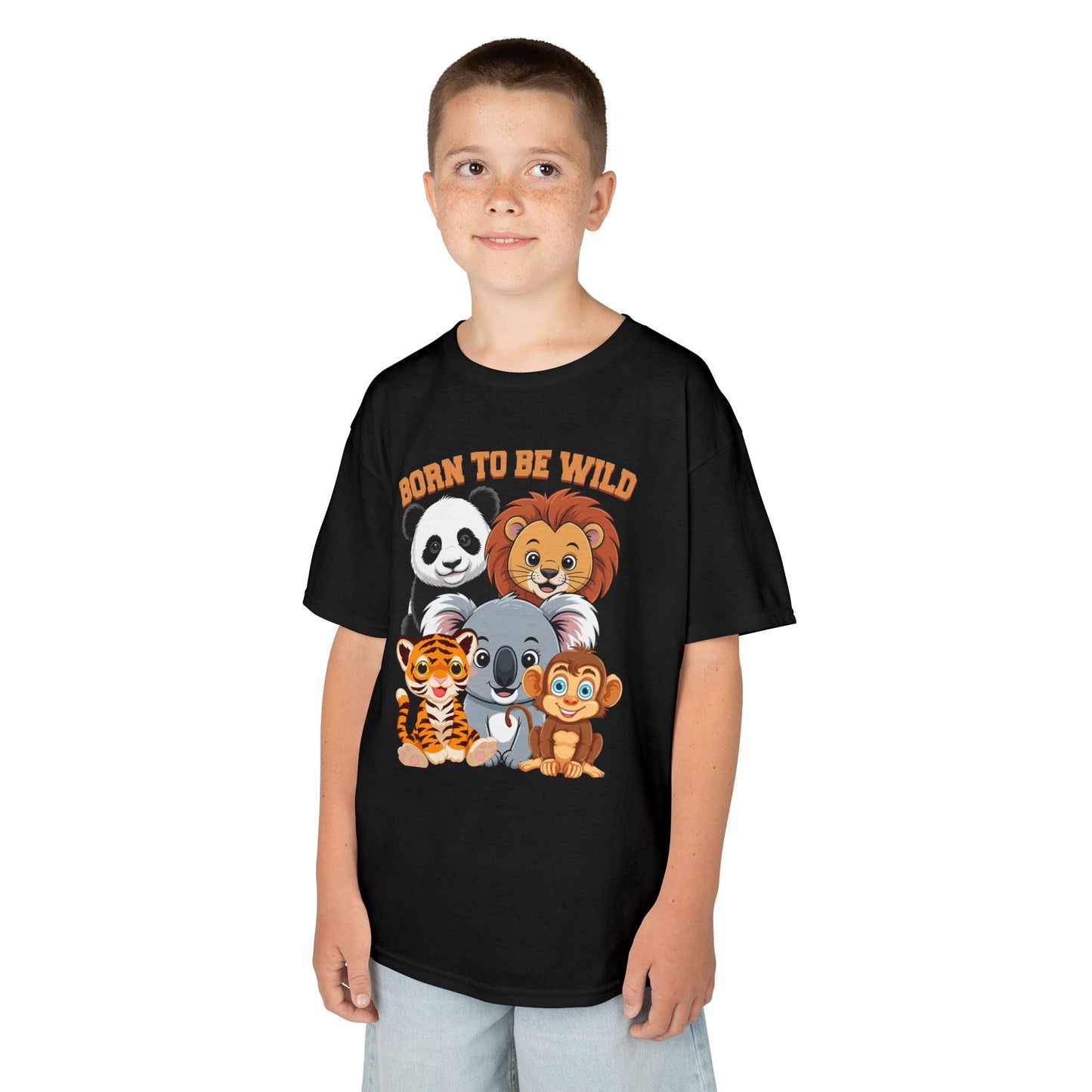 Kids' Born to Be Wild Animal Friends T-Shirt