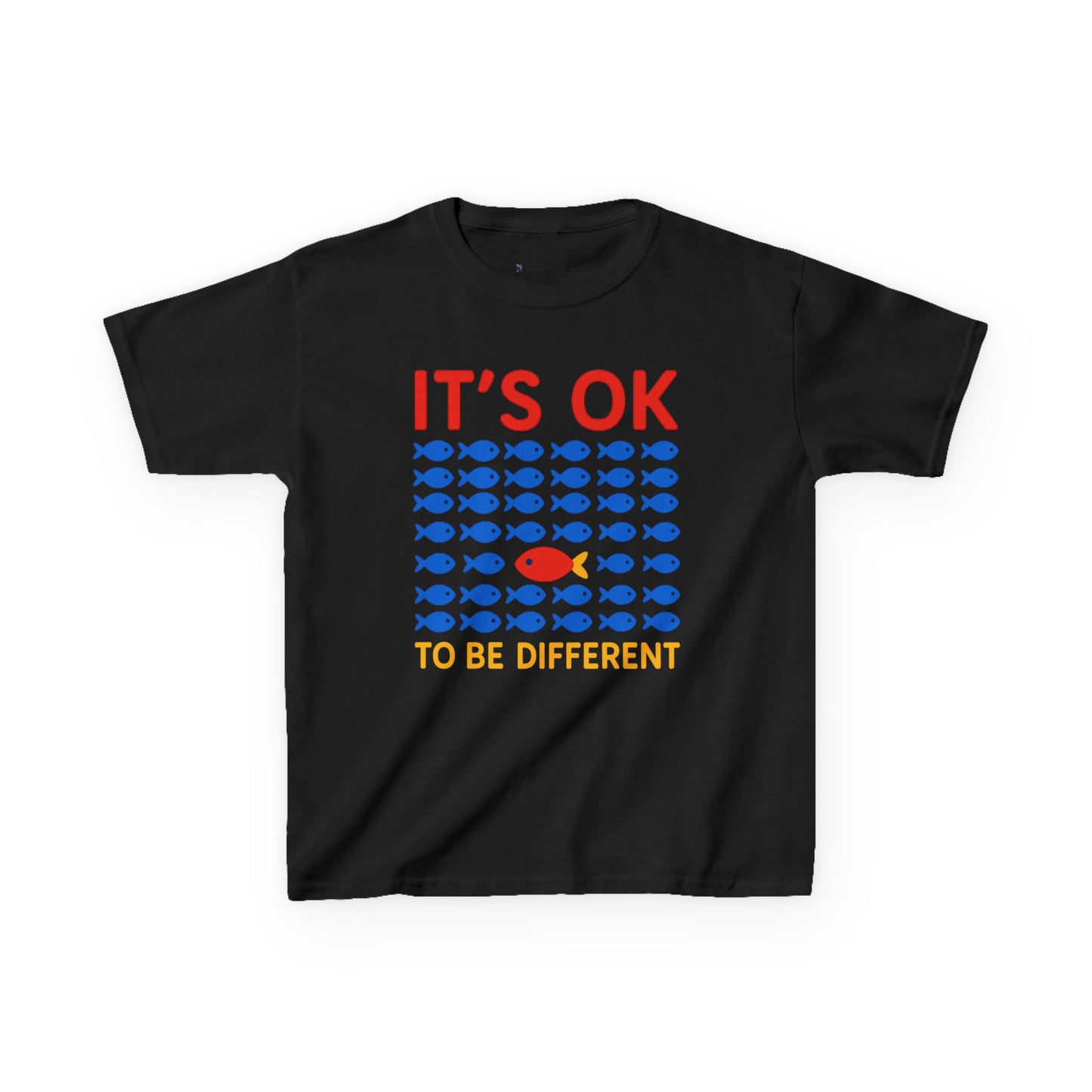 Kids' It's OK To Be Different Fishy Friends T-Shirt