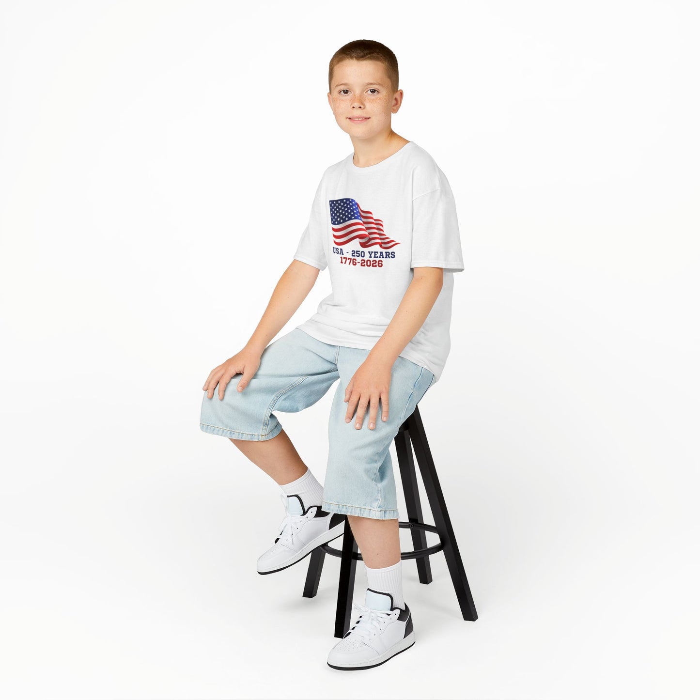 Kids' USA 250 Years Birthday 1776-2026 T-shirt