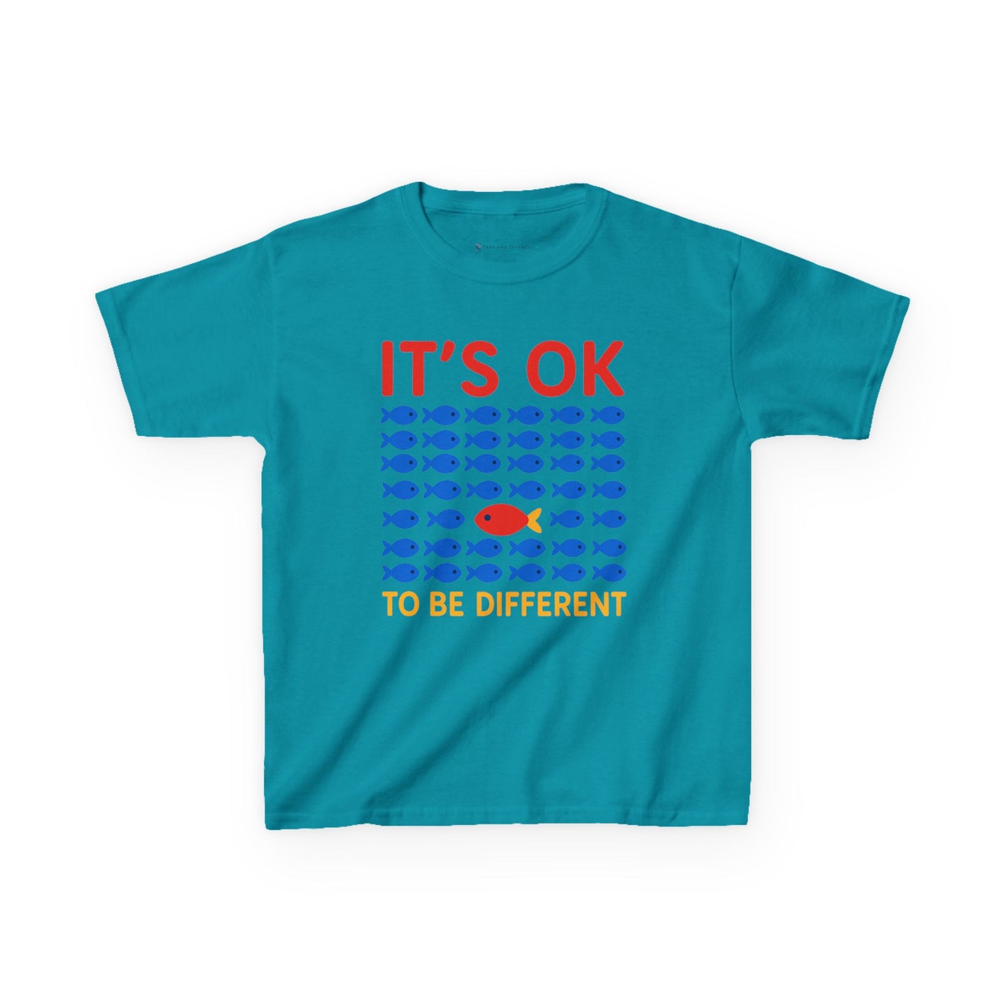 Kids' It's OK To Be Different Fishy Friends T-Shirt
