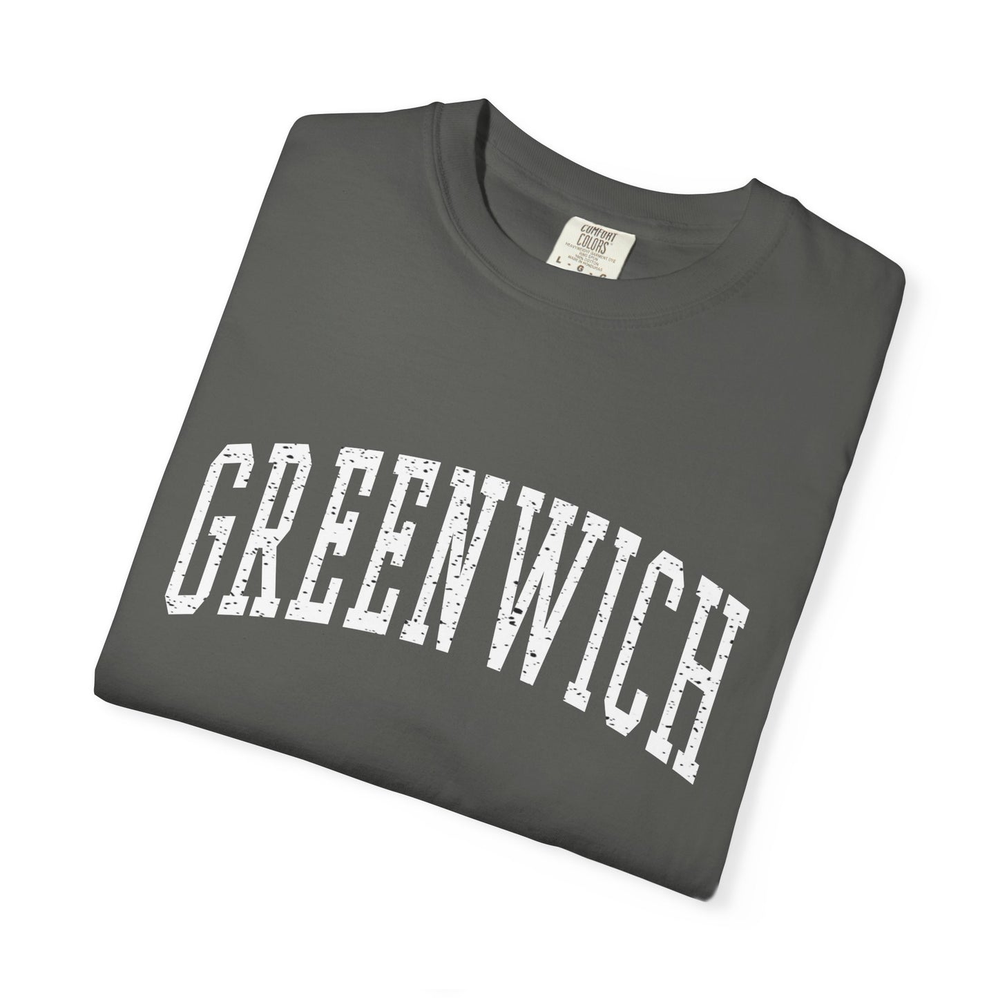 Greenwich CT Classic Block T-shirt