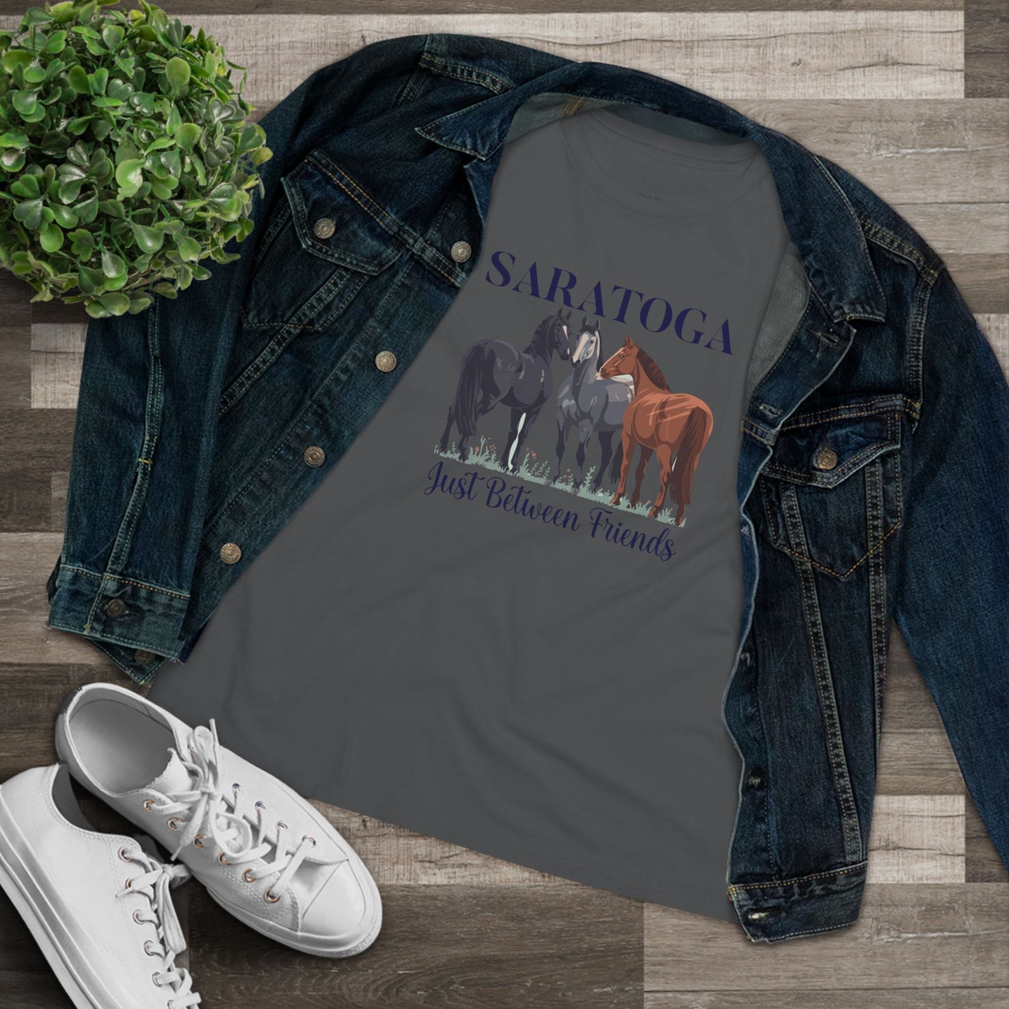 Saratoga Between Friends Women's Semi-Relaxed T-Shirt