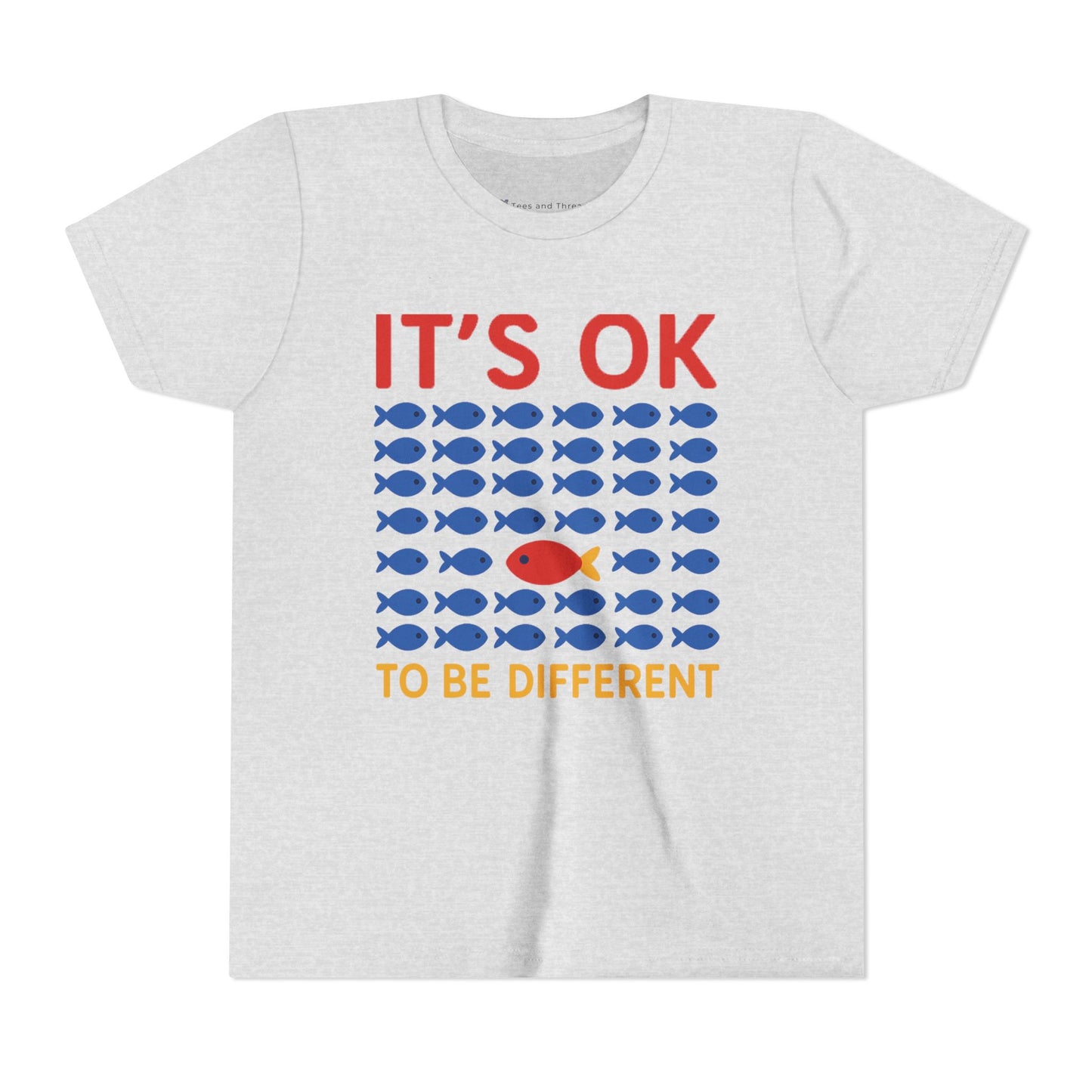 It's OK To Be Different Fishy Friends Kids T-Shirt